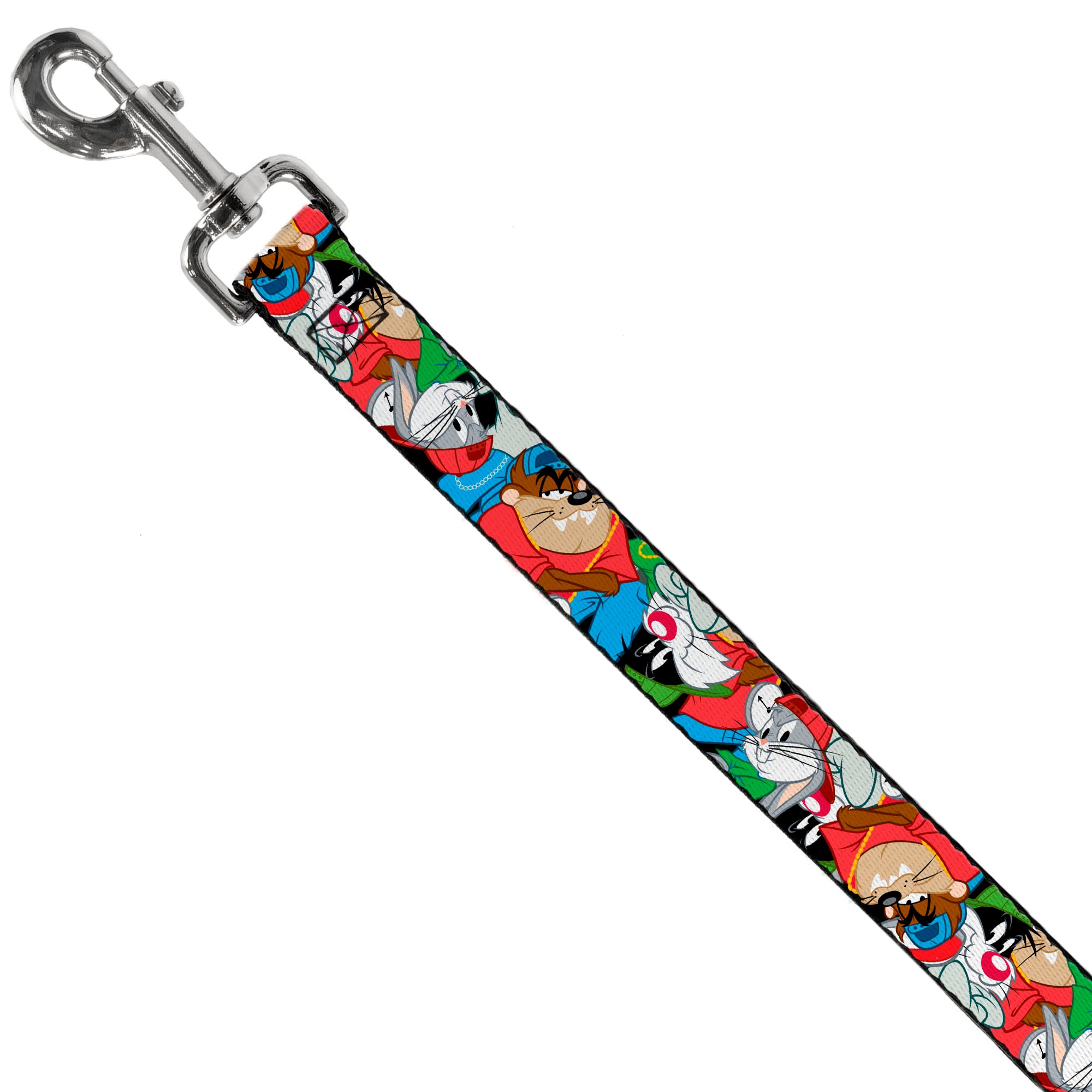 Dog Leash - Looney Tunes 3-B-Boy Stance Character Poses Stacked Dog Leashes Looney Tunes