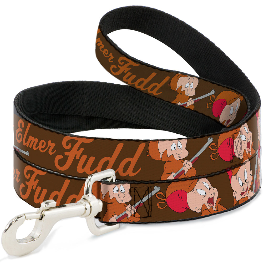 Dog Leash - ELMER FUDD w/Poses Browns Dog Leashes Looney Tunes