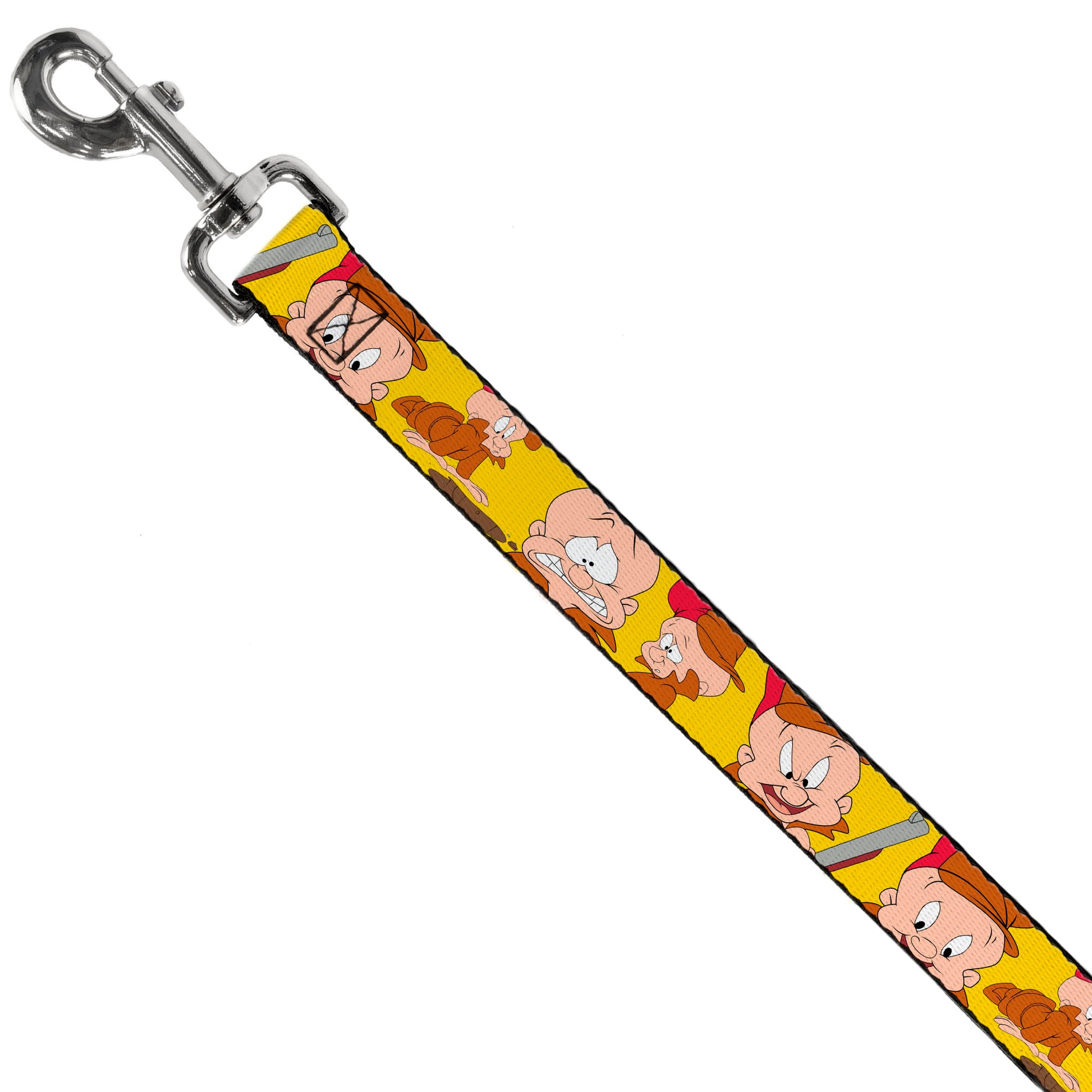 Dog Leash - Elmer Fudd Expressions Yellow Dog Leashes Looney Tunes