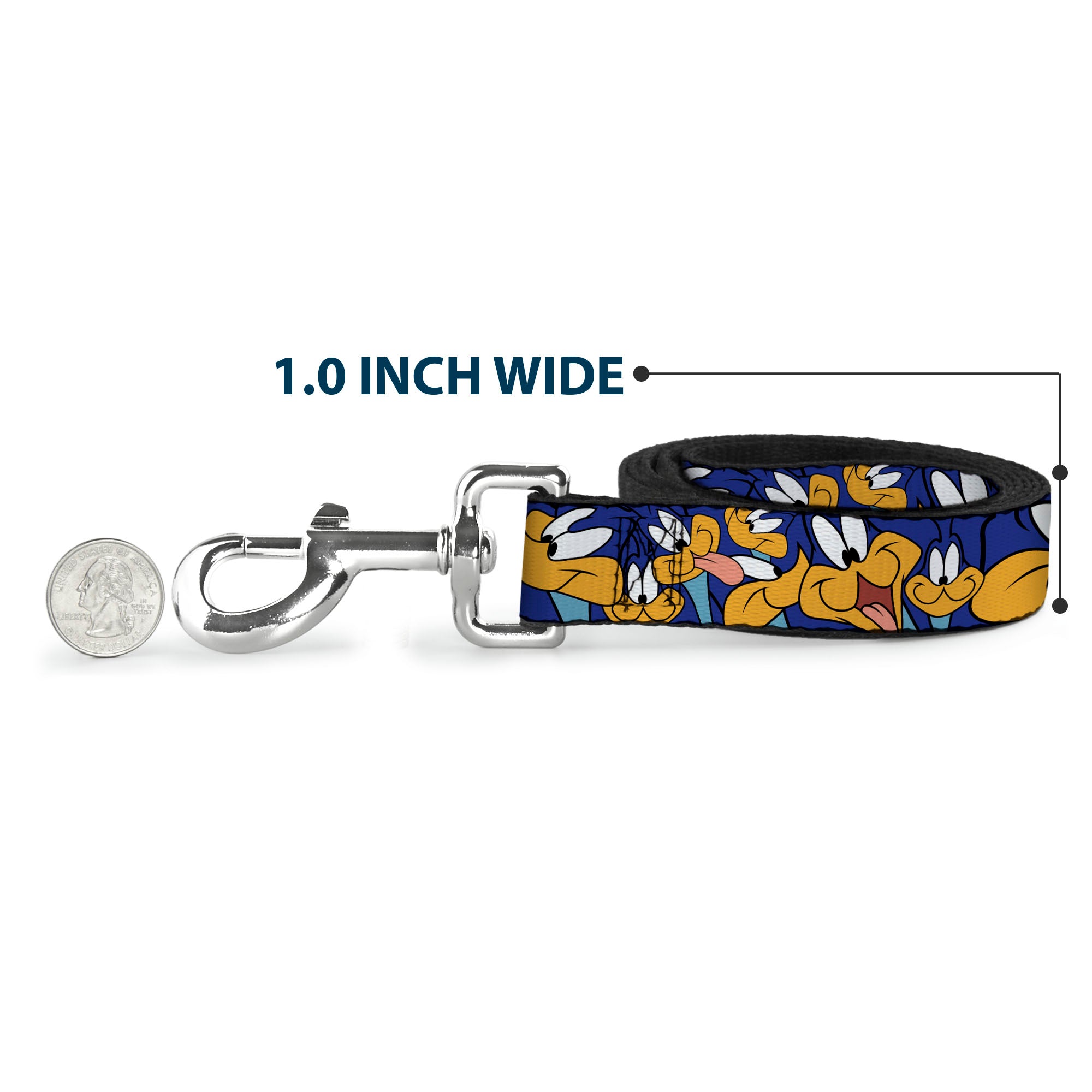 Dog Leash - Road Runner Expressions Stacked Dog Leashes Looney Tunes