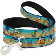Dog Leash - Road Runner/Wile E. Coyote Scene1 Desert Dog Leashes Looney Tunes