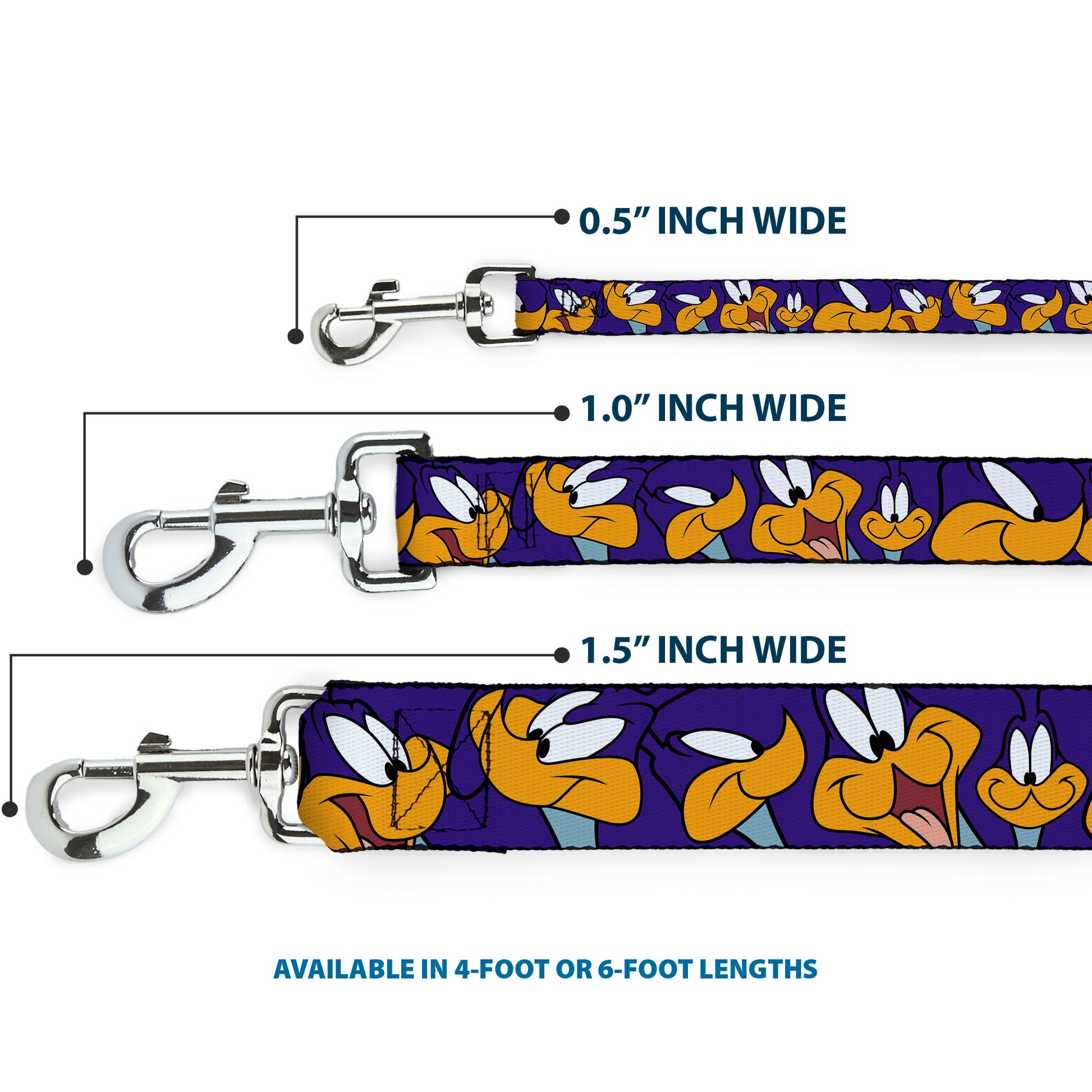 Dog Leash - Road Runner Expressions Royal Dog Leashes Looney Tunes
