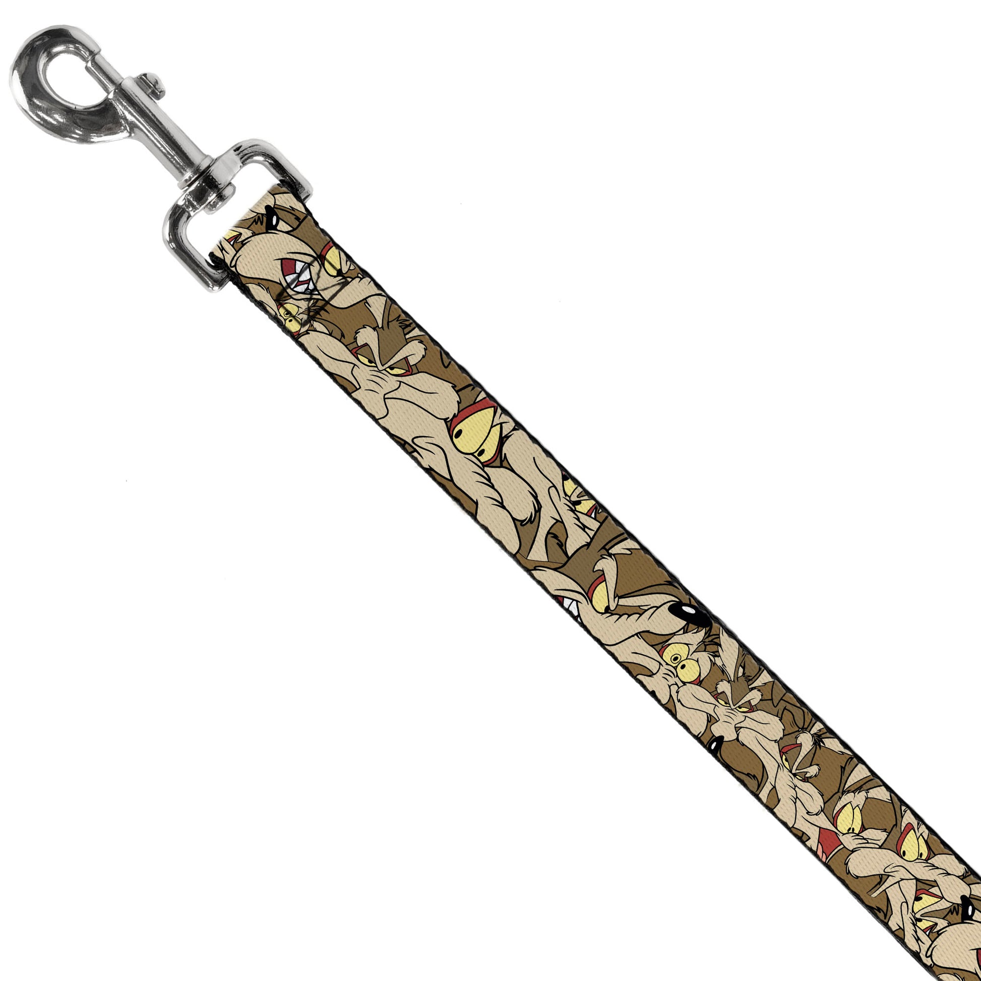 Dog Leash - Wile E. Coyote Expressions Stacked Dog Leashes Looney Tunes