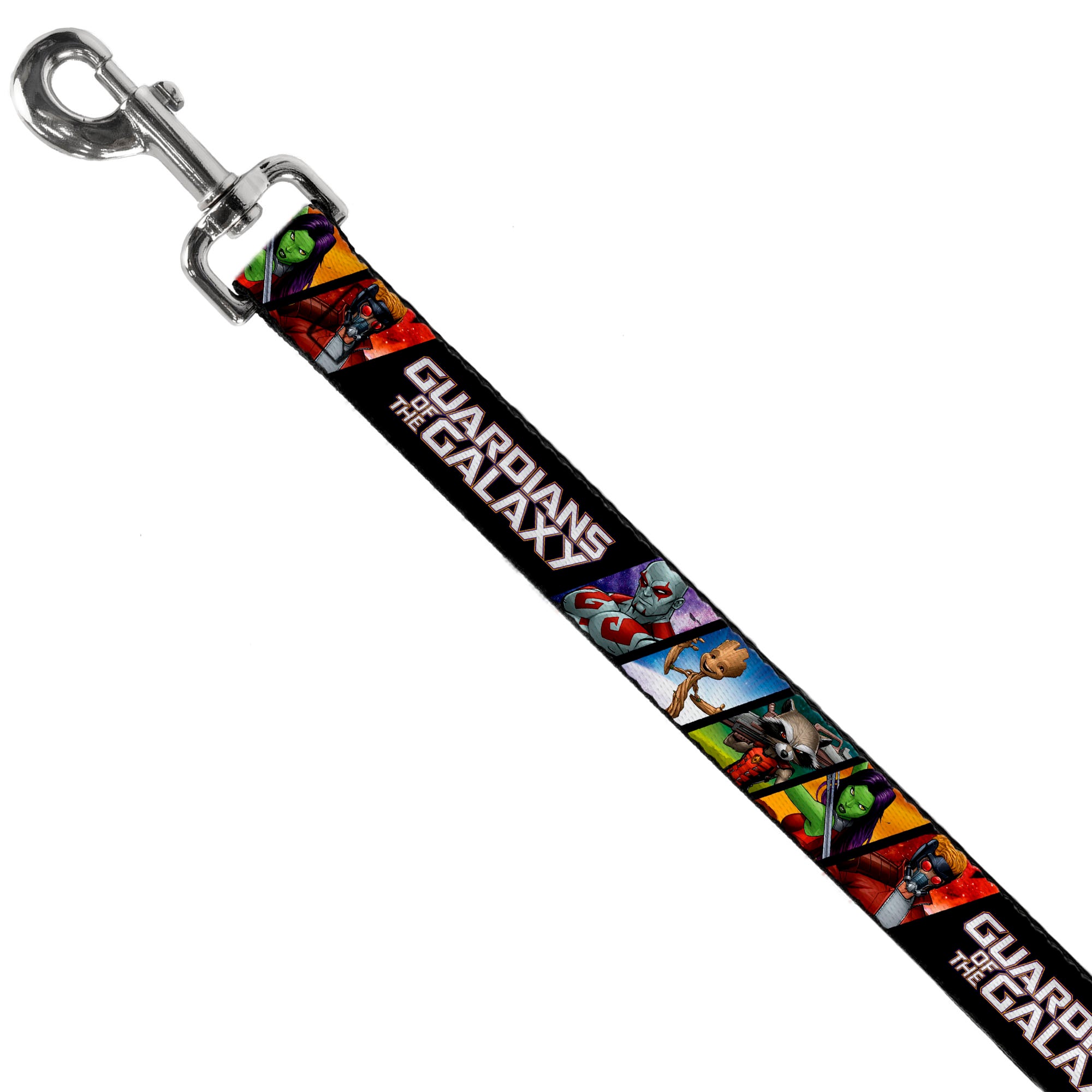 Dog Leash - GUARDIANS OF THE GALAXY 5-Character Pose Blocks Dog Leashes Marvel Comics