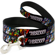 Dog Leash - GUARDIANS OF THE GALAXY 5-Character Pose Blocks Dog Leashes Marvel Comics