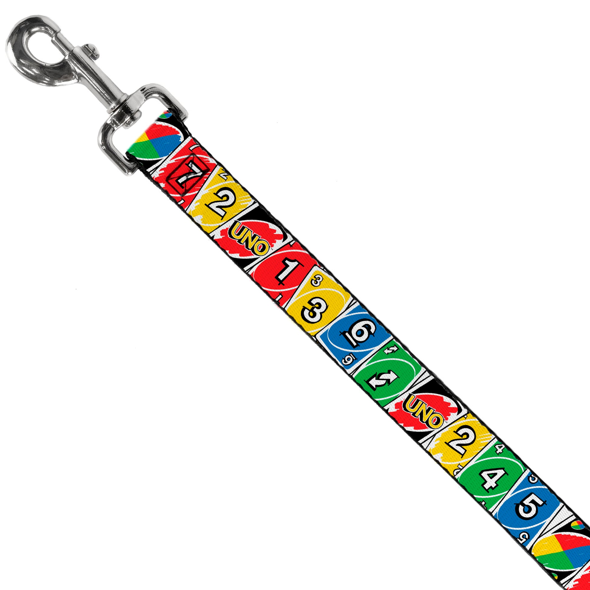 Dog Leash - UNO Cards Lineup Stack Multi Color Dog Leashes UNO