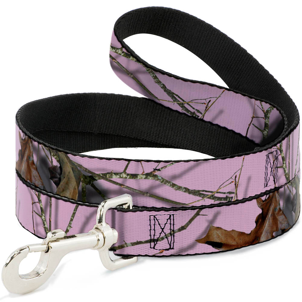 Dog Leash - Mossy Oak Country Roots Camo Baby Pink Dog Leashes Mossy Oak
