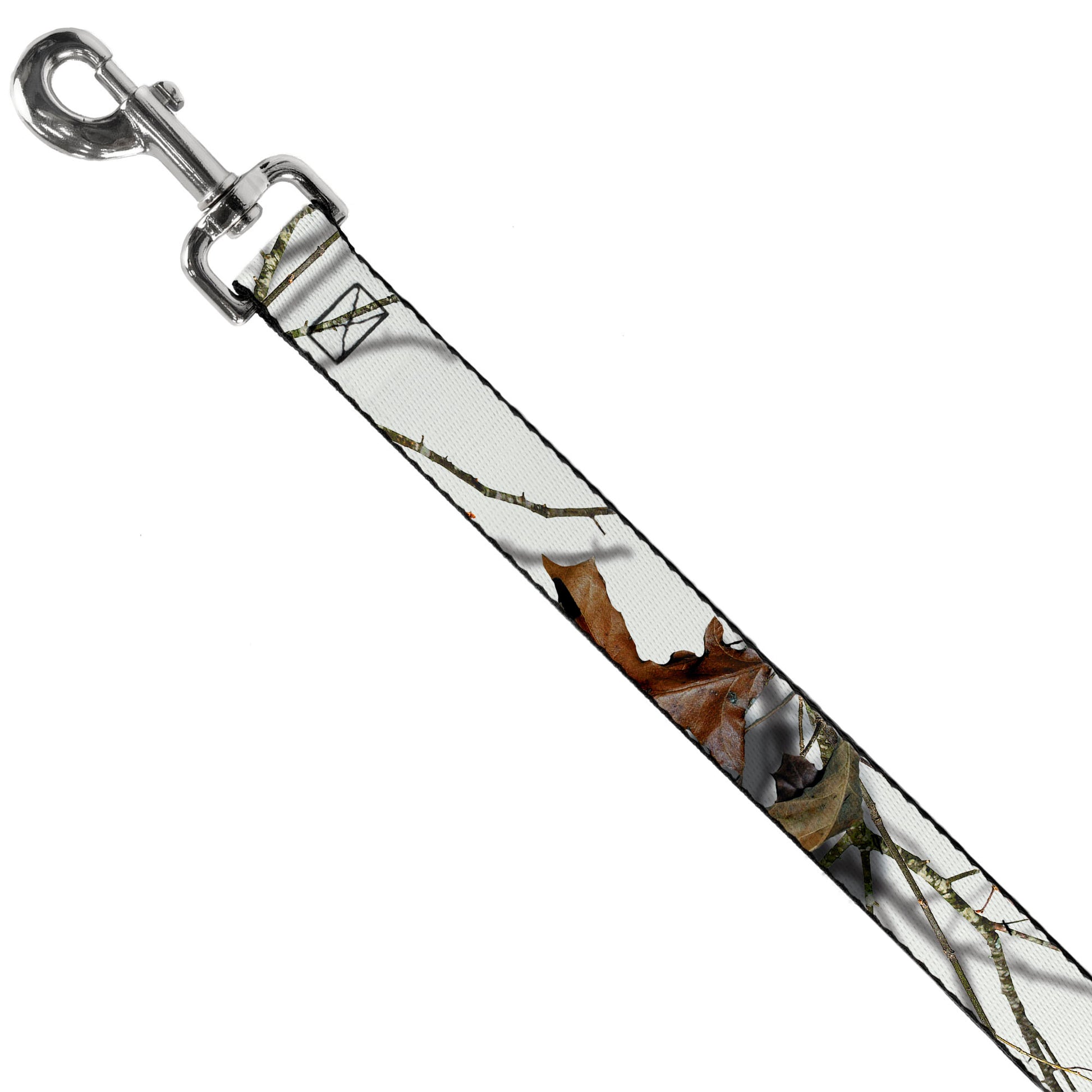 Dog Leash - Mossy Oak Country Roots Snowdrift Camo White Dog Leashes Mossy Oak