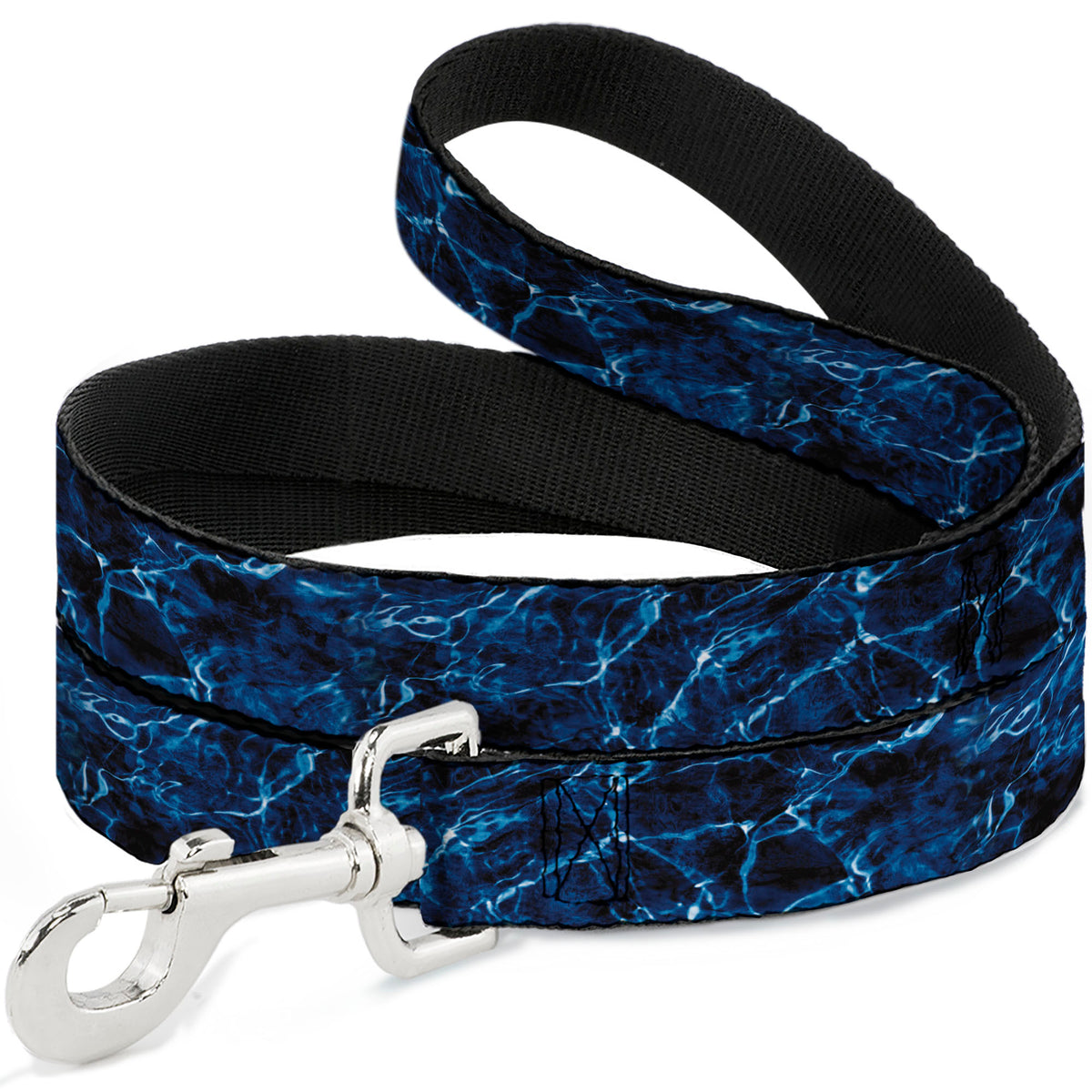 Dog Leash - Mossy Oak Elements Marlin Agua Camo Blue Dog Leashes Mossy Oak