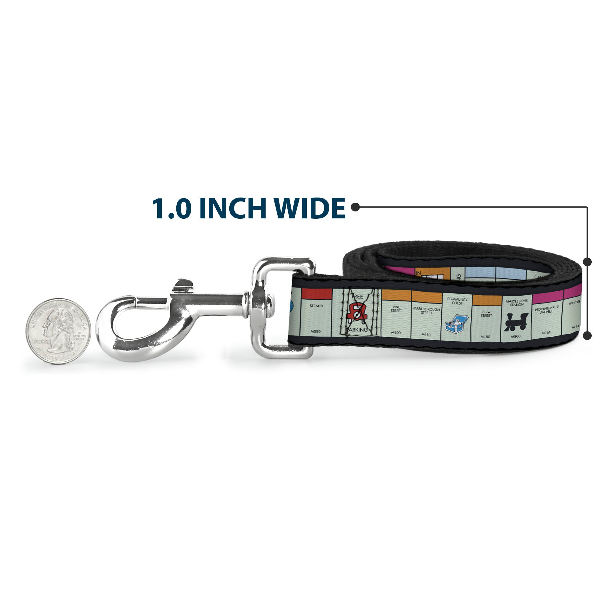 Dog Leash - Monopoly British UK Game Board Space Blocks