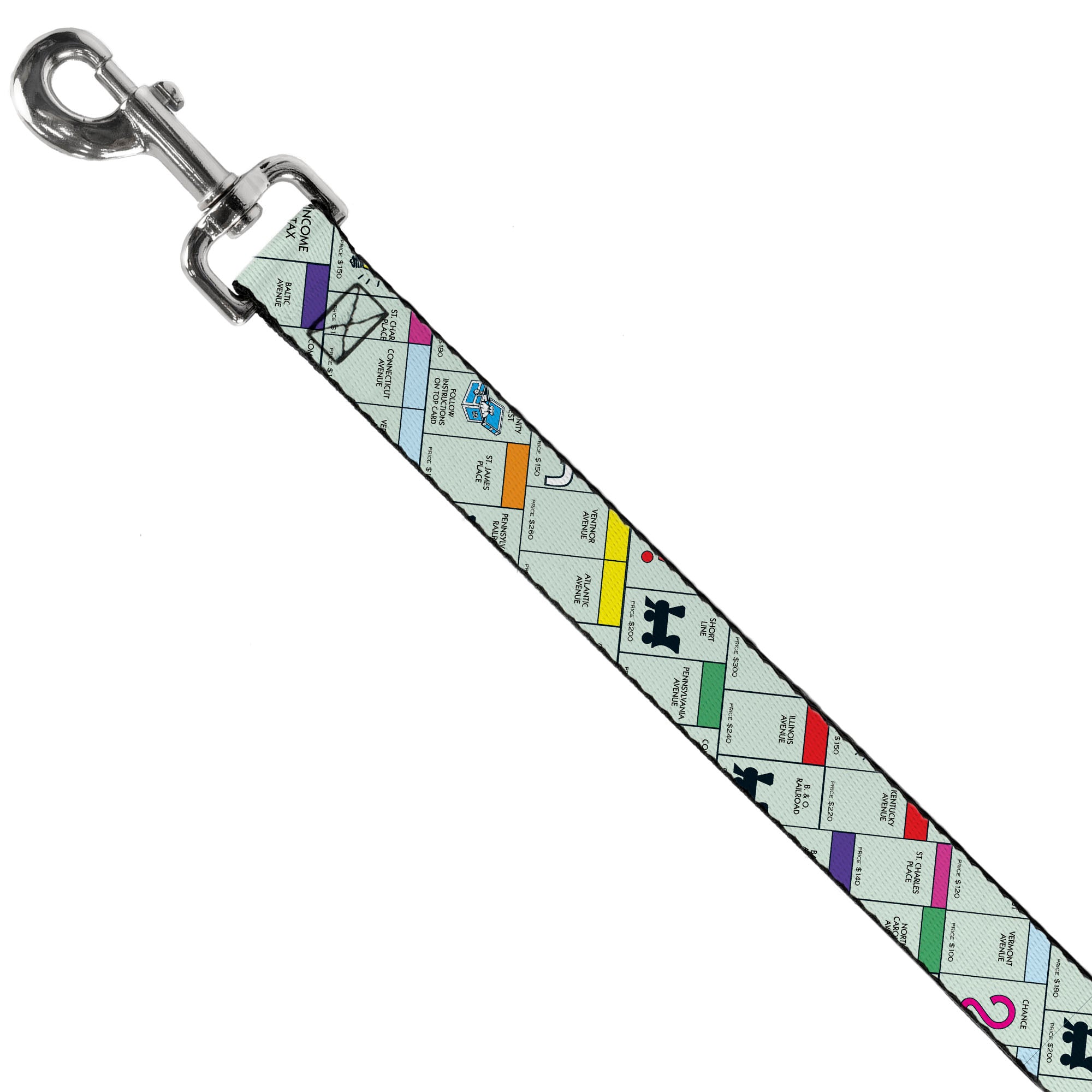 Dog Leash - Monopoly Game Board Spaces Collage