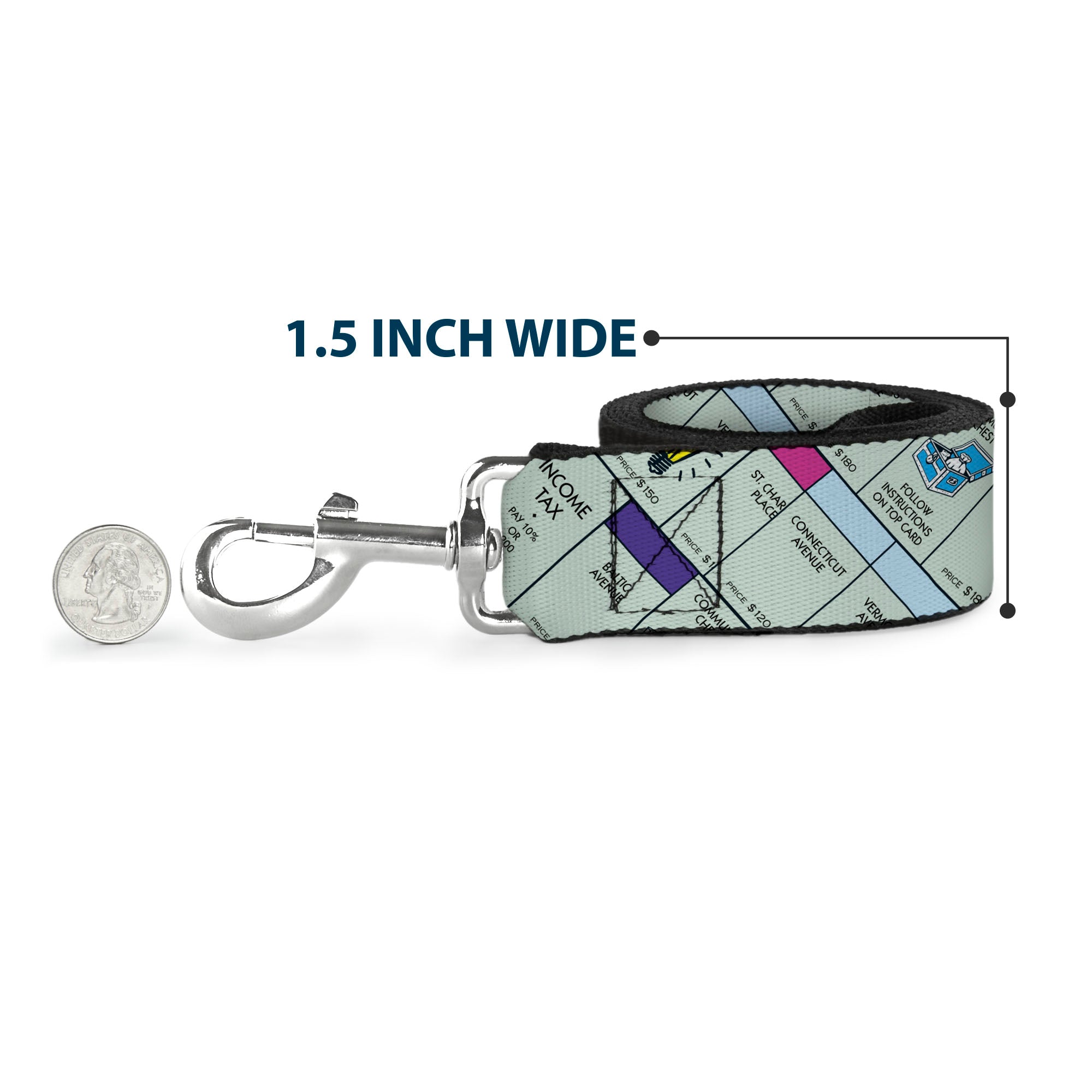 Dog Leash - Monopoly Game Board Spaces Collage