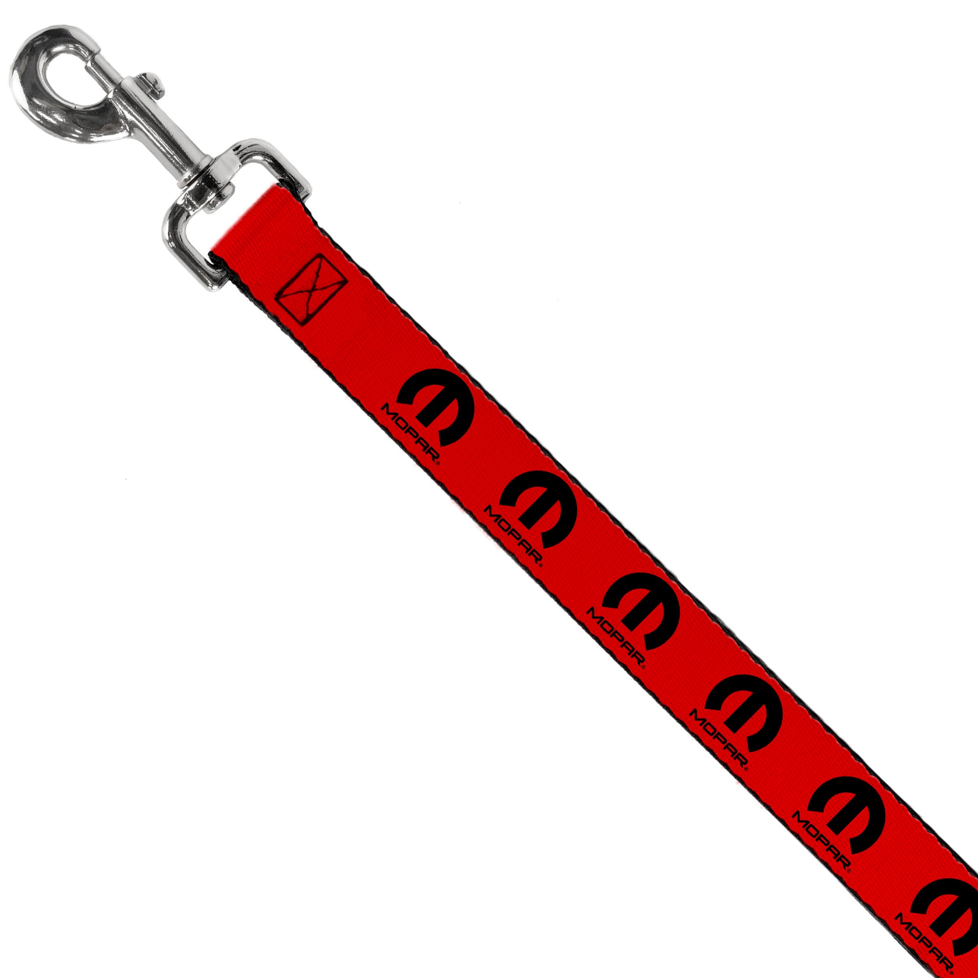 Dog Leash - MOPAR Logo Repeat Red/Black Dog Leashes Mopar