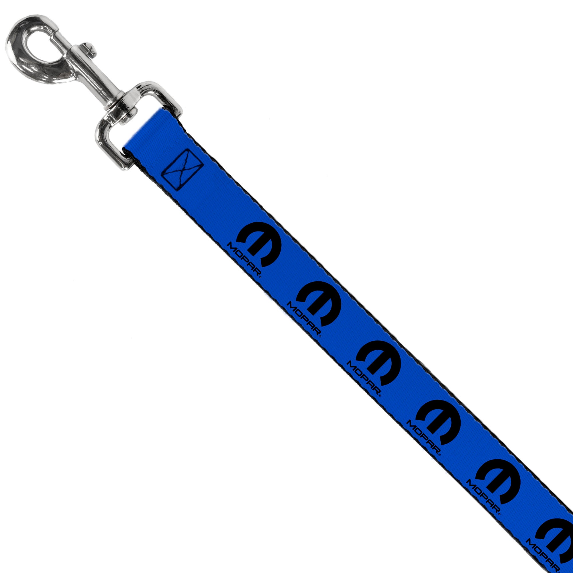 Dog Leash - MOPAR Logo Repeat Blue/Black Dog Leashes Mopar