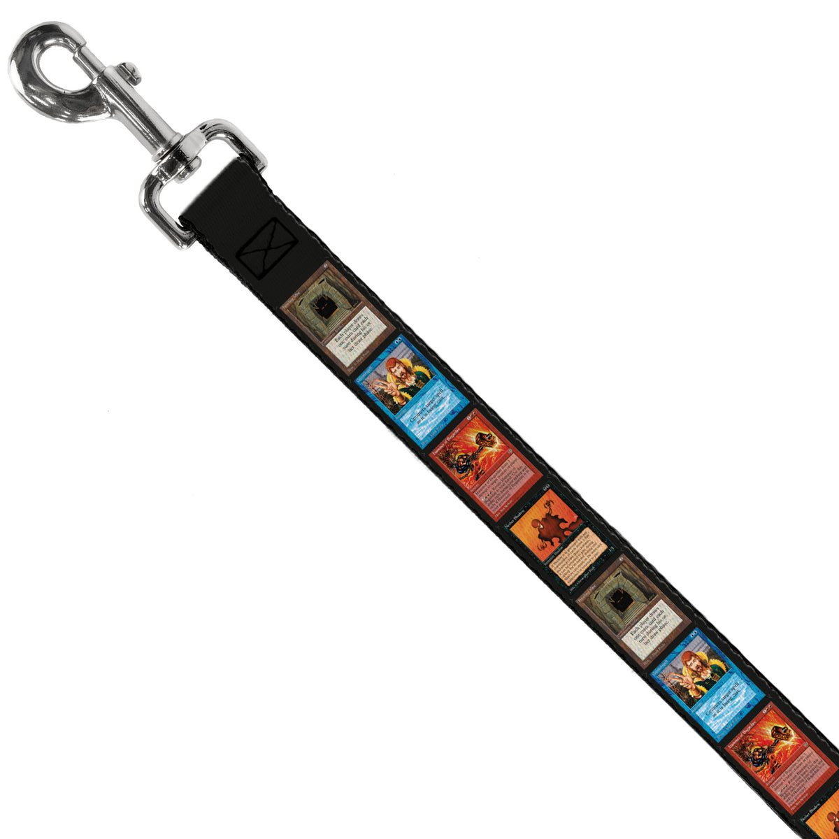 Dog Leash - Magic the Gathering Four Retro Card Blocks Dog Leashes Magic the Gathering
