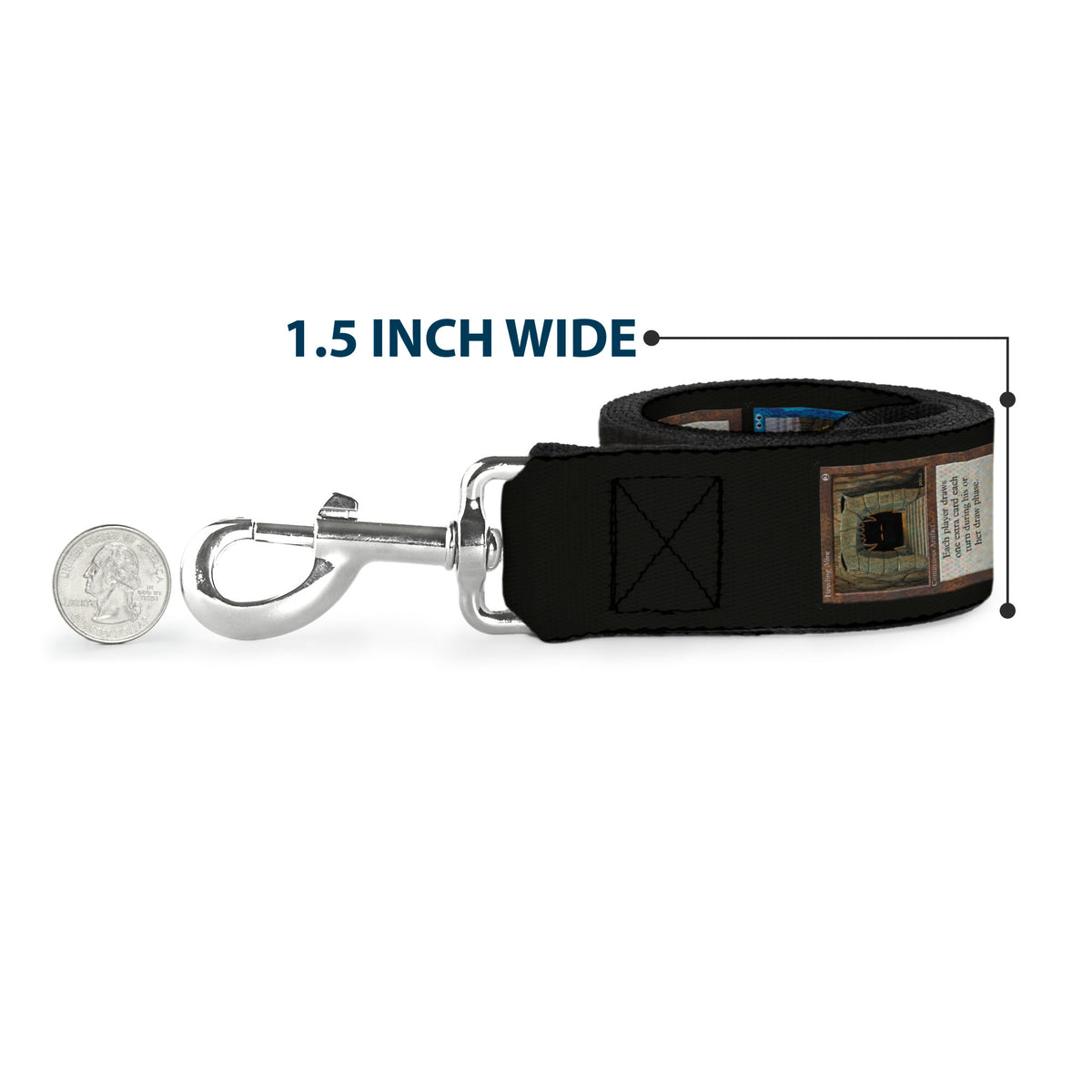 Dog Leash - Magic the Gathering Four Retro Card Blocks Dog Leashes Magic the Gathering