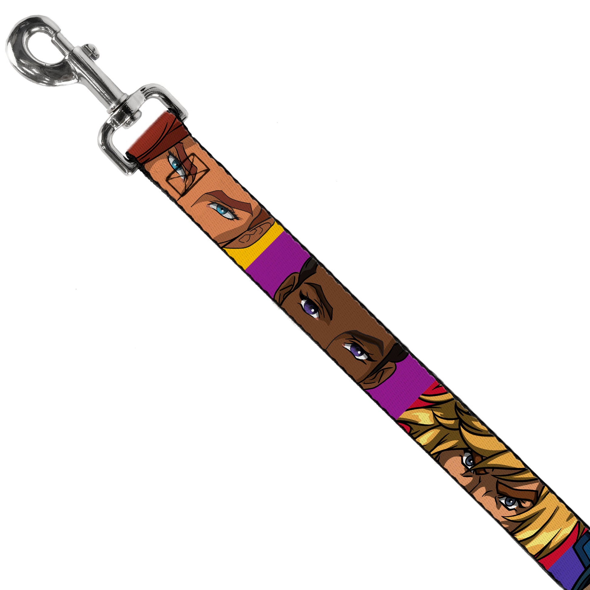 Dog Leash - Masters of the Universe Revelation Character Close-Up Blocks Dog Leashes Masters of the Universe