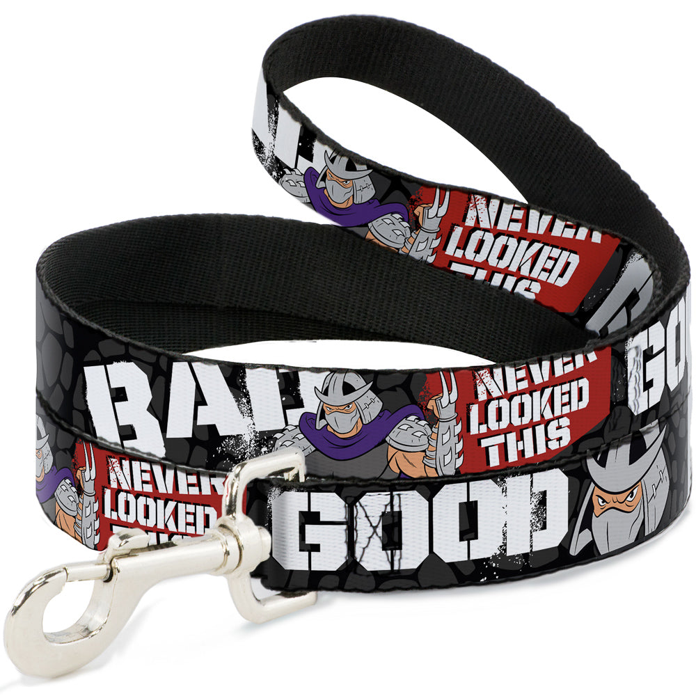 Dog Leash - Shredder Poses BAD NEVER LOOKED THIS GOOD Dog Leashes Teenage Mutant Ninja Turtles