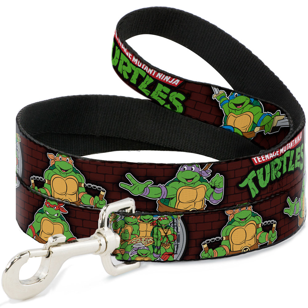Dog Leash - Classic TEENAGE MUTANT NINJA TURTLES Battle Poses/Group Pose7 Dog Leashes Teenage Mutant Ninja Turtles