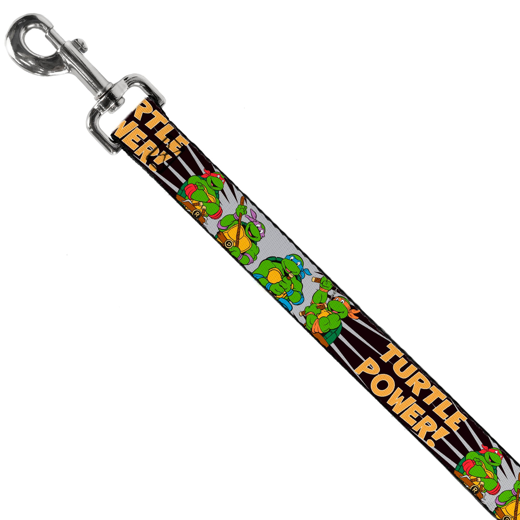 Dog Leash - Classic Teenage Mutant Ninja Turtles Group Pose/TURTLE POWER! Dog Leashes Teenage Mutant Ninja Turtles