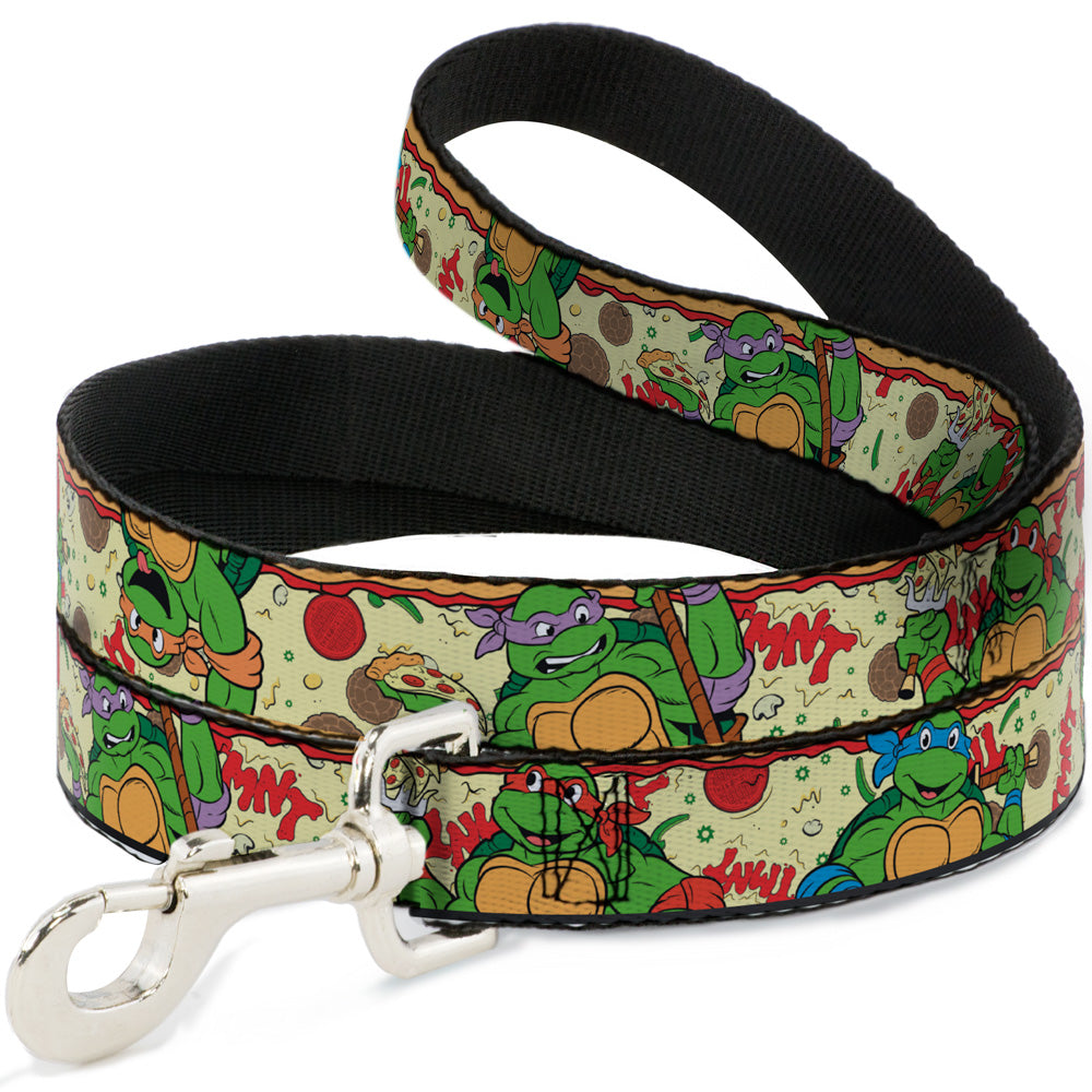Dog Leash - Classic TMNT Turtle Pizza Dog Leashes Teenage Mutant Ninja Turtles