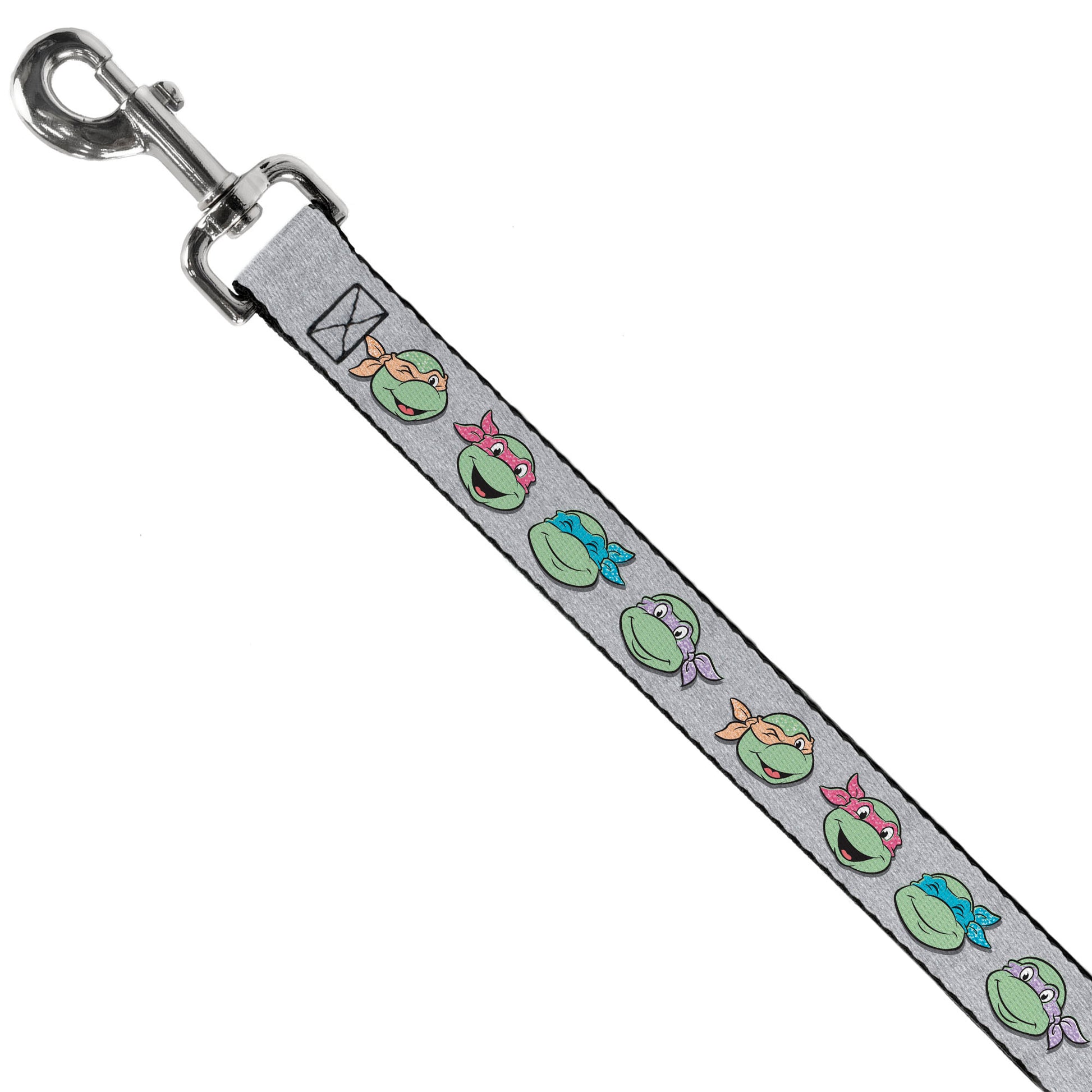 Dog Leash - Teenage Mutant Ninja Turtles Expressions Gray Dog Leashes Teenage Mutant Ninja Turtles