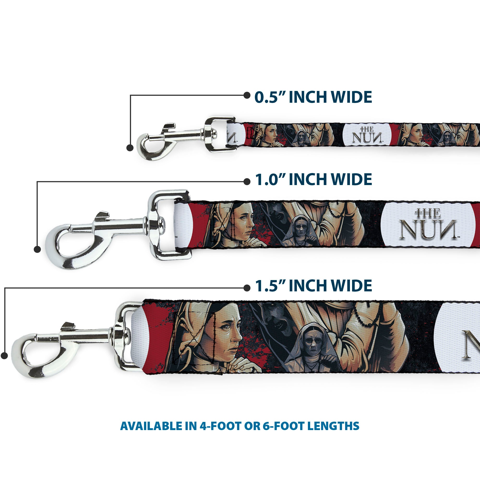 Dog Leash - THE NUN Sister Irene Poses Collage Dog Leashes The Nun