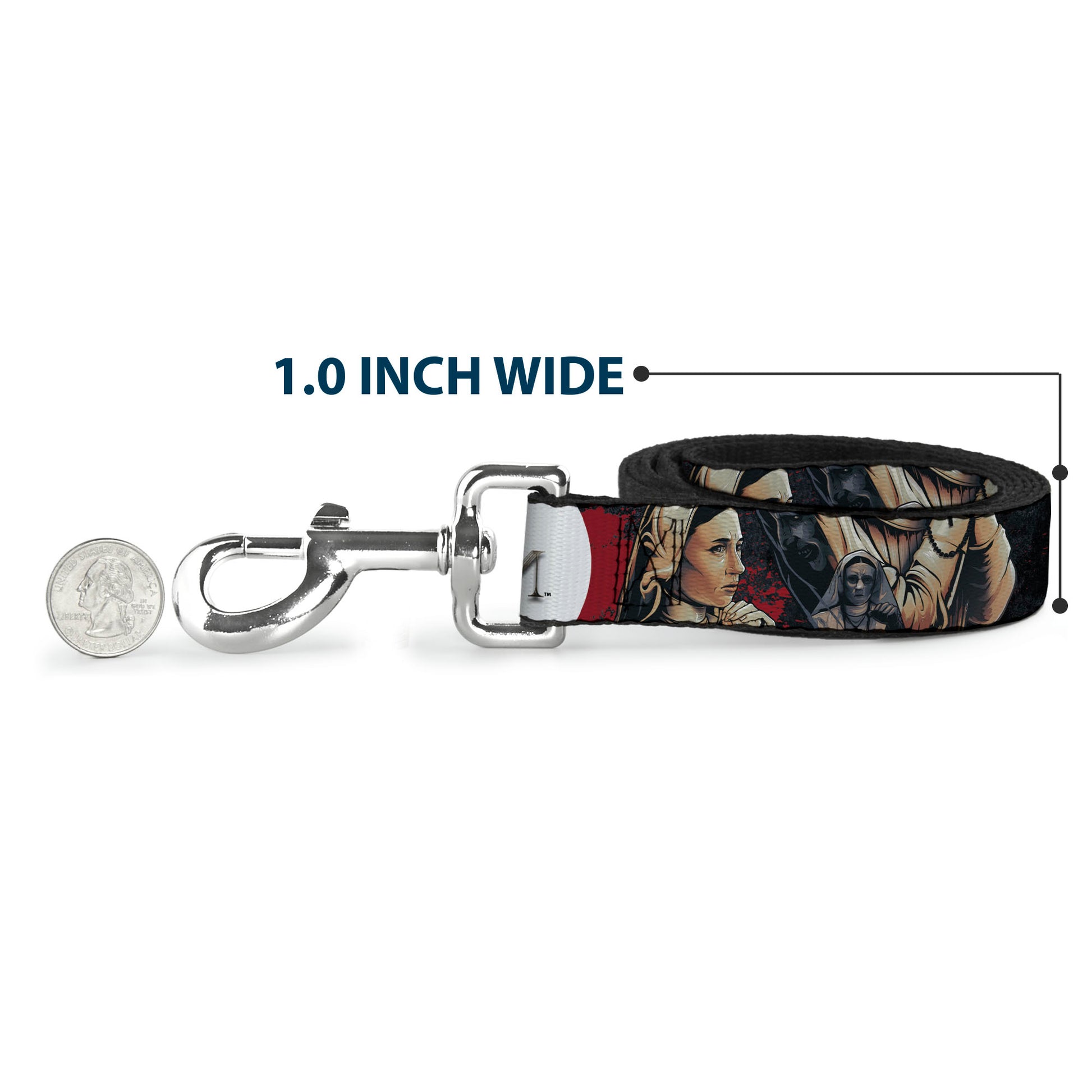 Dog Leash - THE NUN Sister Irene Poses Collage Dog Leashes The Nun