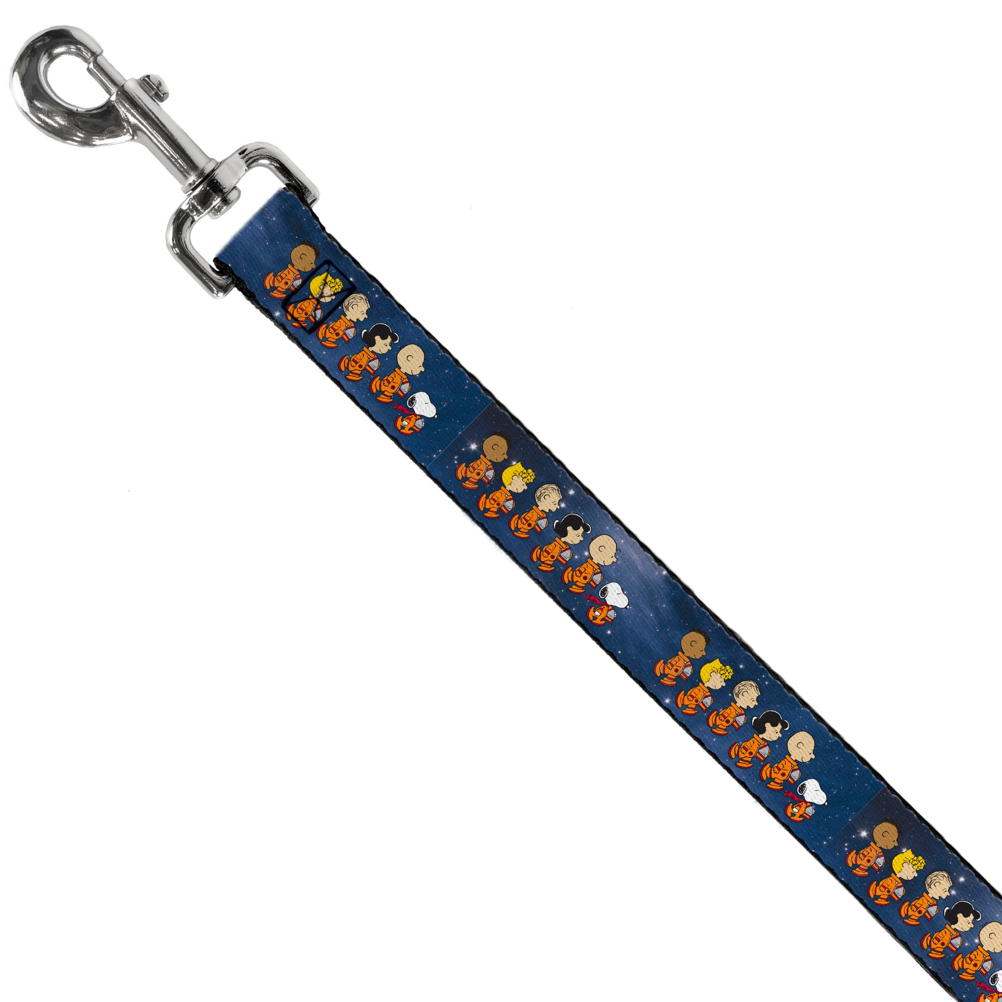 Dog Leash - Peanuts Gang Astronauts Space Walk Group Pose Blues Dog Leashes Peanuts