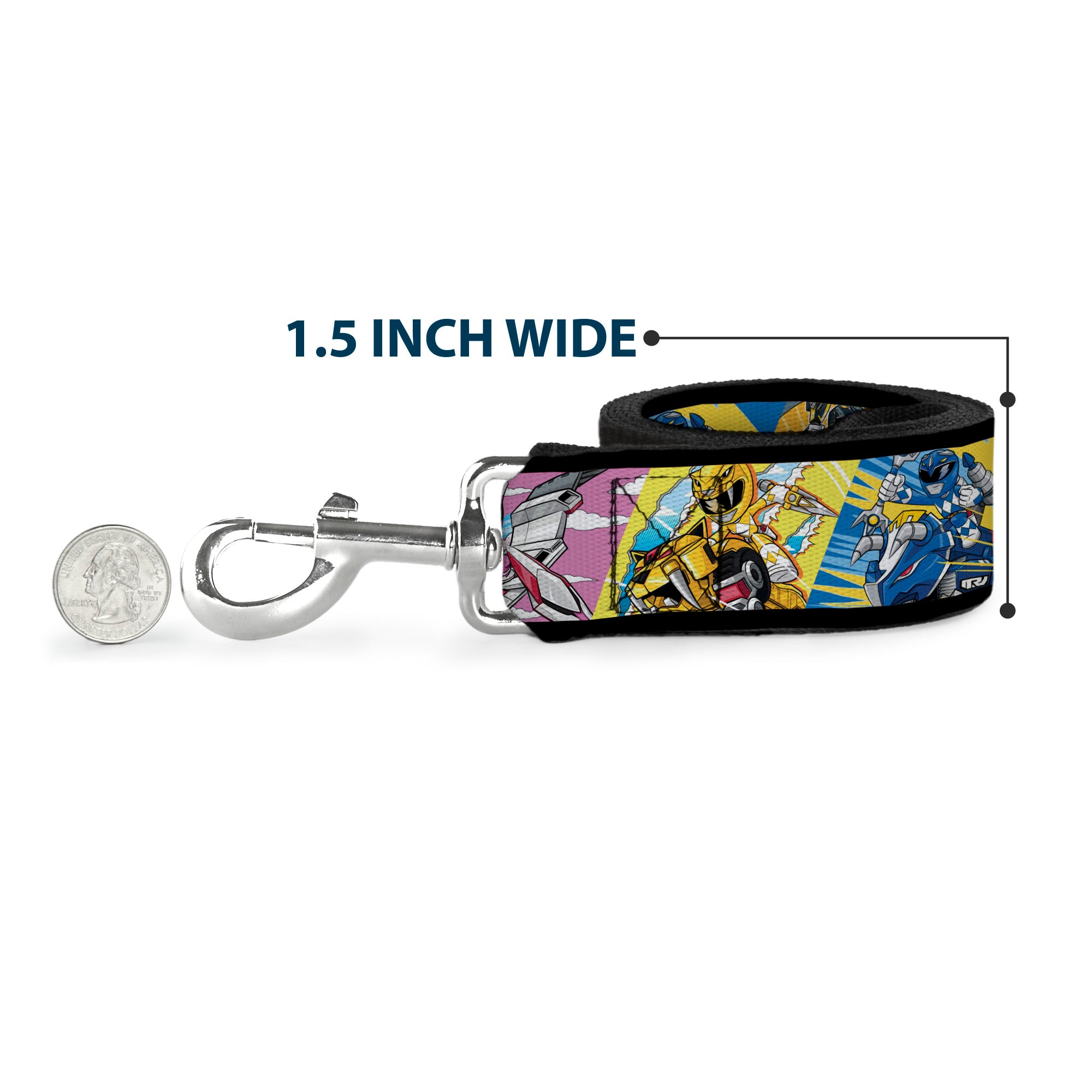 Dog Leash - Power Rangers and Zord Action Pose Blocks