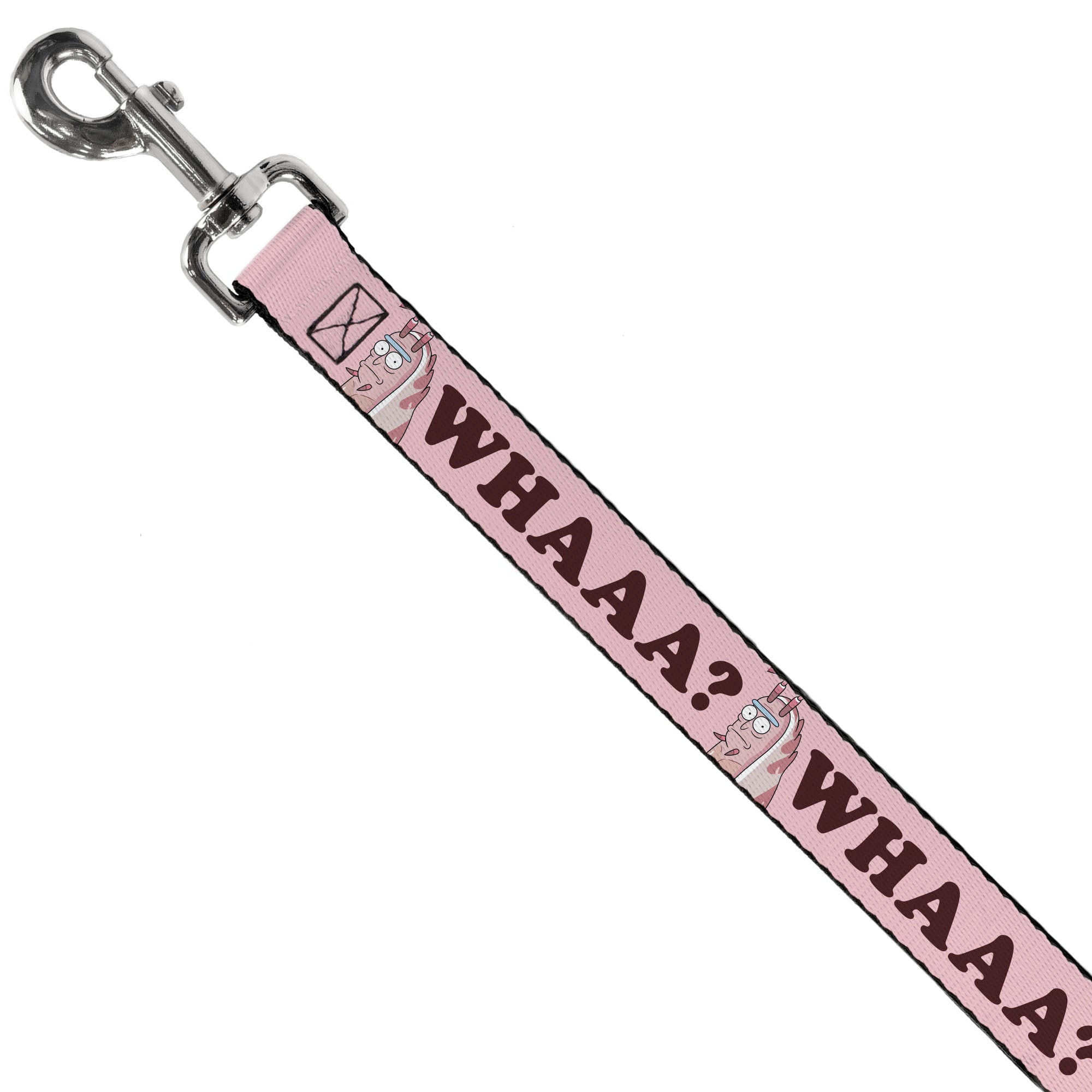 Dog Leash - Rick and Morty Shrimp Rick WHAAA? Pose Pink Dog Leashes Rick and Morty