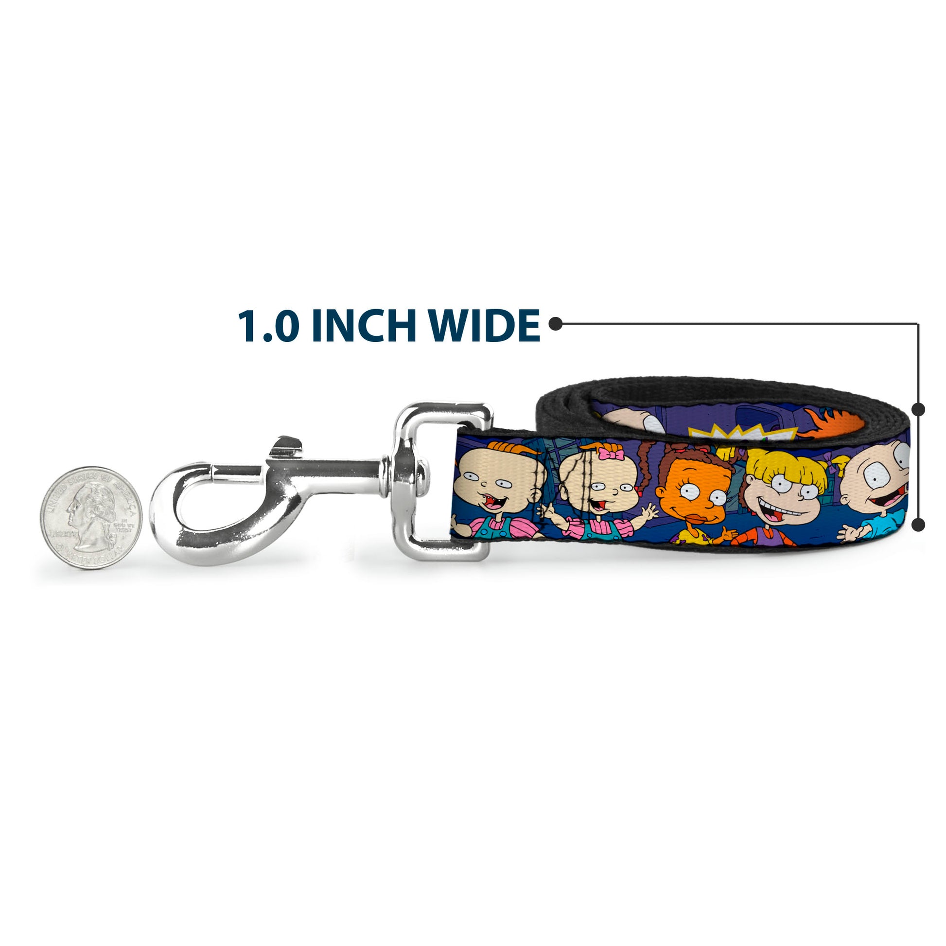 Dog Leash - RUGRATS Group Pose Dog Leashes Rugrats