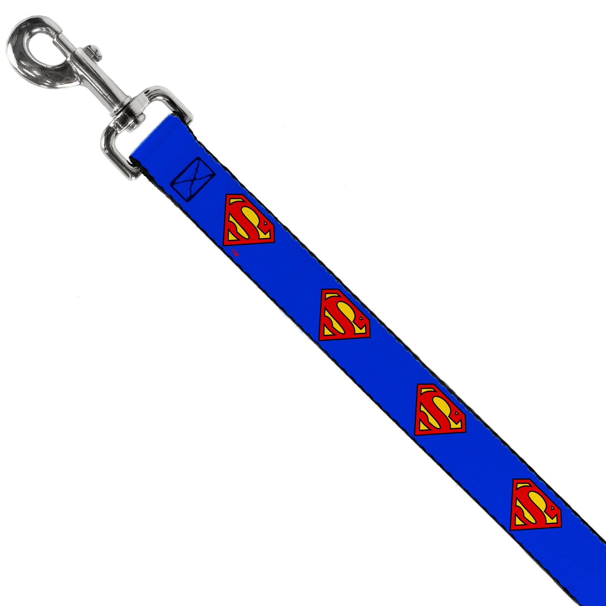 Dog Leash - Superman Shield Blue Dog Leashes DC Comics