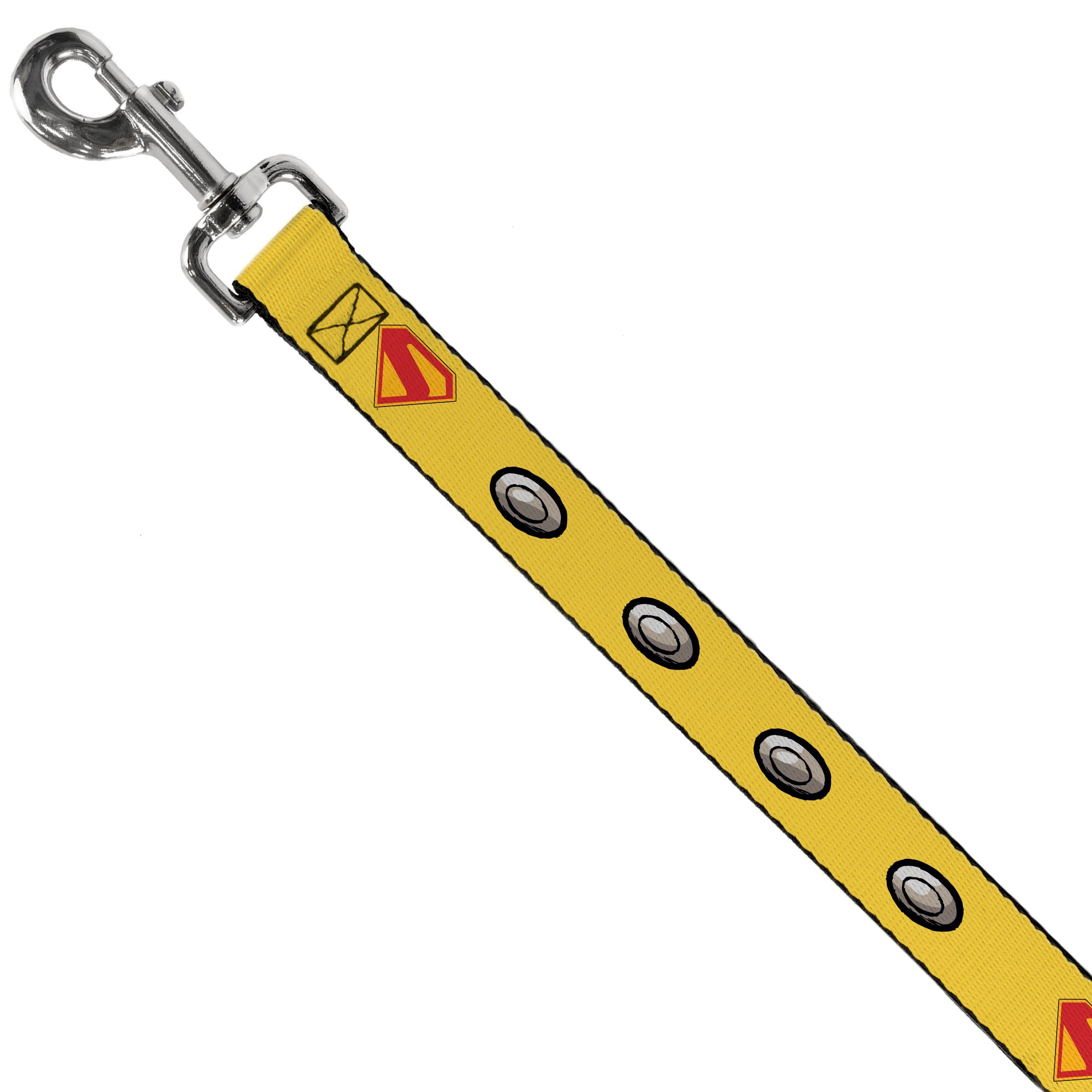 Dog Leash - Superman Krypto Collar Icons Yellows/Red/Grays Dog Leashes DC Comics