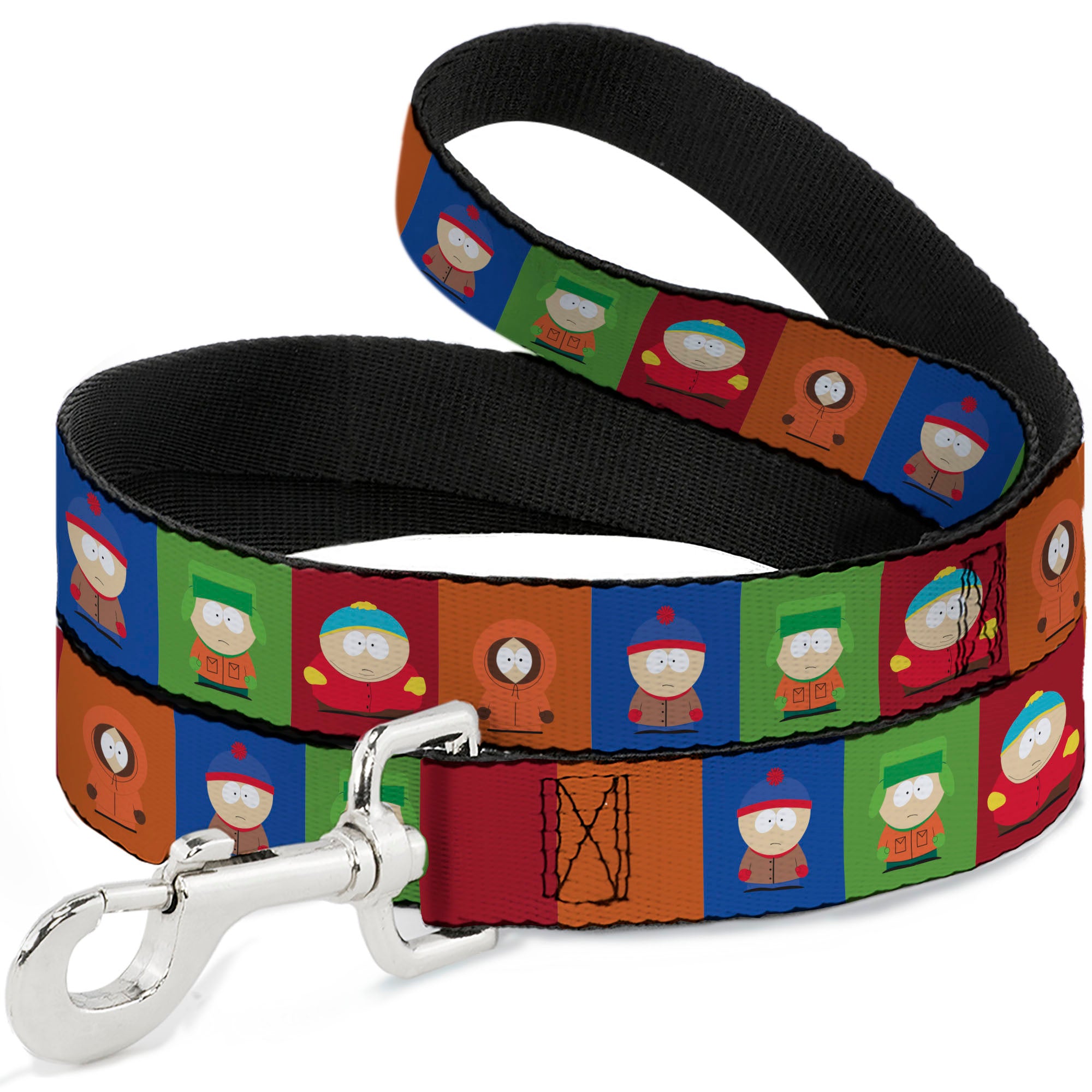 Dog Leash - South Park Boys Pose Blocks Multi Color Dog Leashes South Park