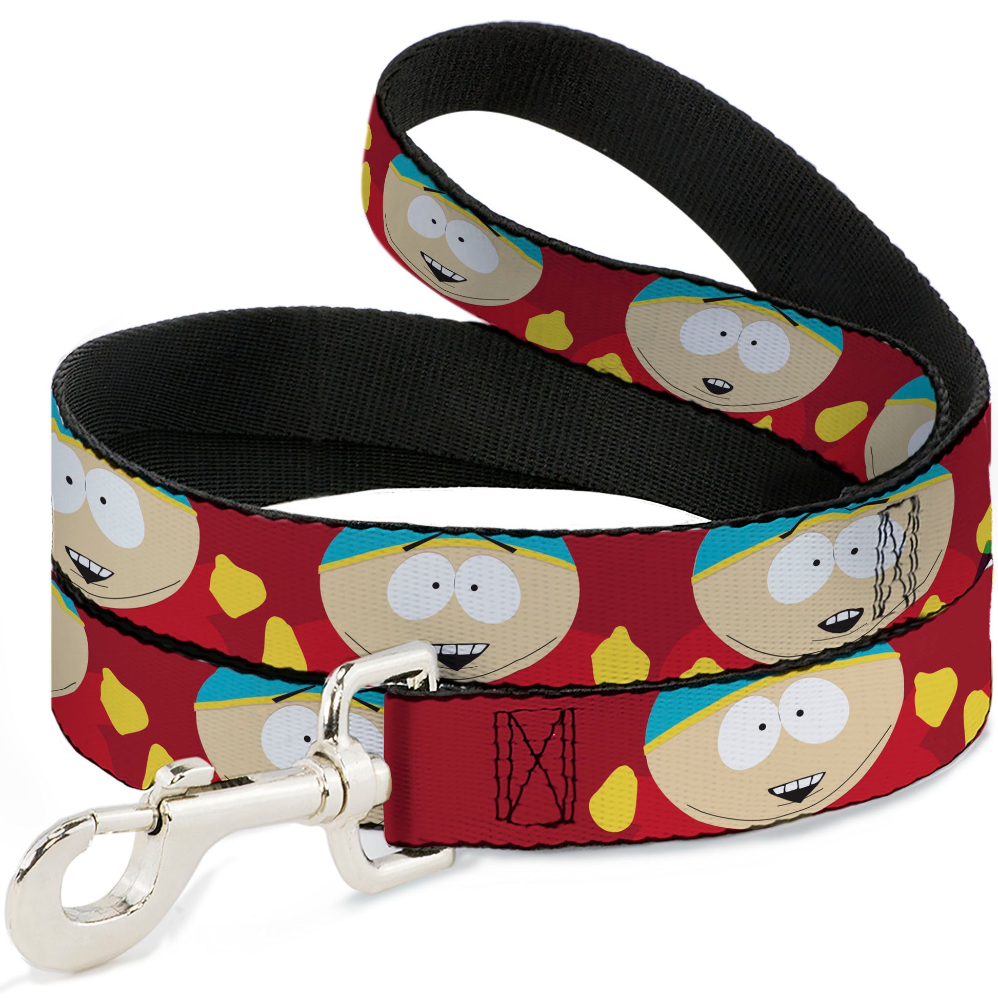 Dog Leash - South Park Cartman Expressions Red Dog Leashes South Park