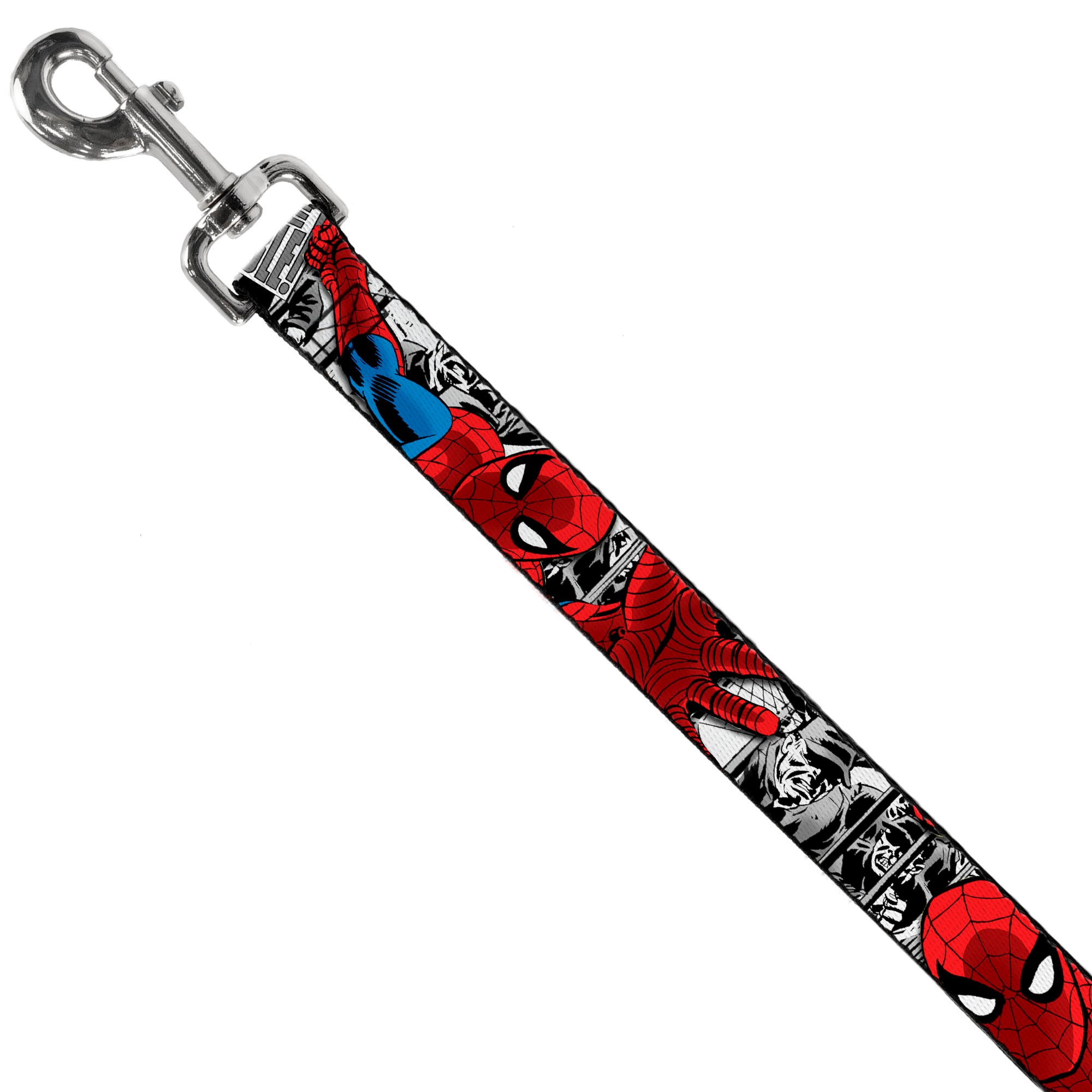 Dog Leash - Spider-Man Action ESCAPE IMPOSSIBLE Gray Dog Leashes Marvel Comics