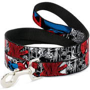 Dog Leash - Spider-Man Action ESCAPE IMPOSSIBLE Gray Dog Leashes Marvel Comics