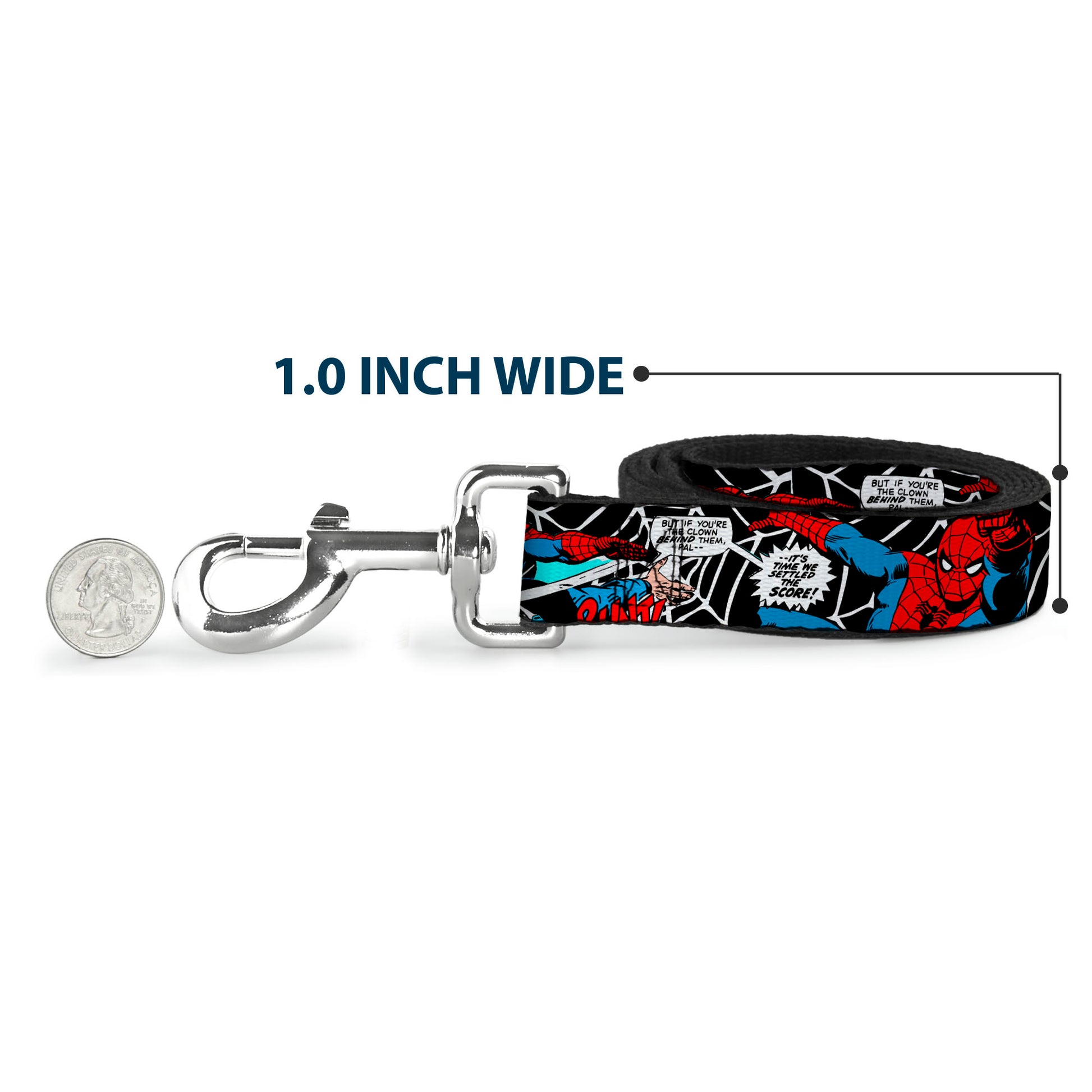 Dog Leash - JRNY-Spider-Man in Action2 w/AMAZING SPIDER-MAN Dog Leashes Marvel Comics