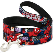 Dog Leash - THE ULTIMATE SPIDER-MAN Swinging City Poses Dog Leashes Marvel Comics