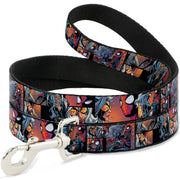 Dog Leash - Spider-Man & Black Cat Scene Blocks Dog Leashes Marvel Comics