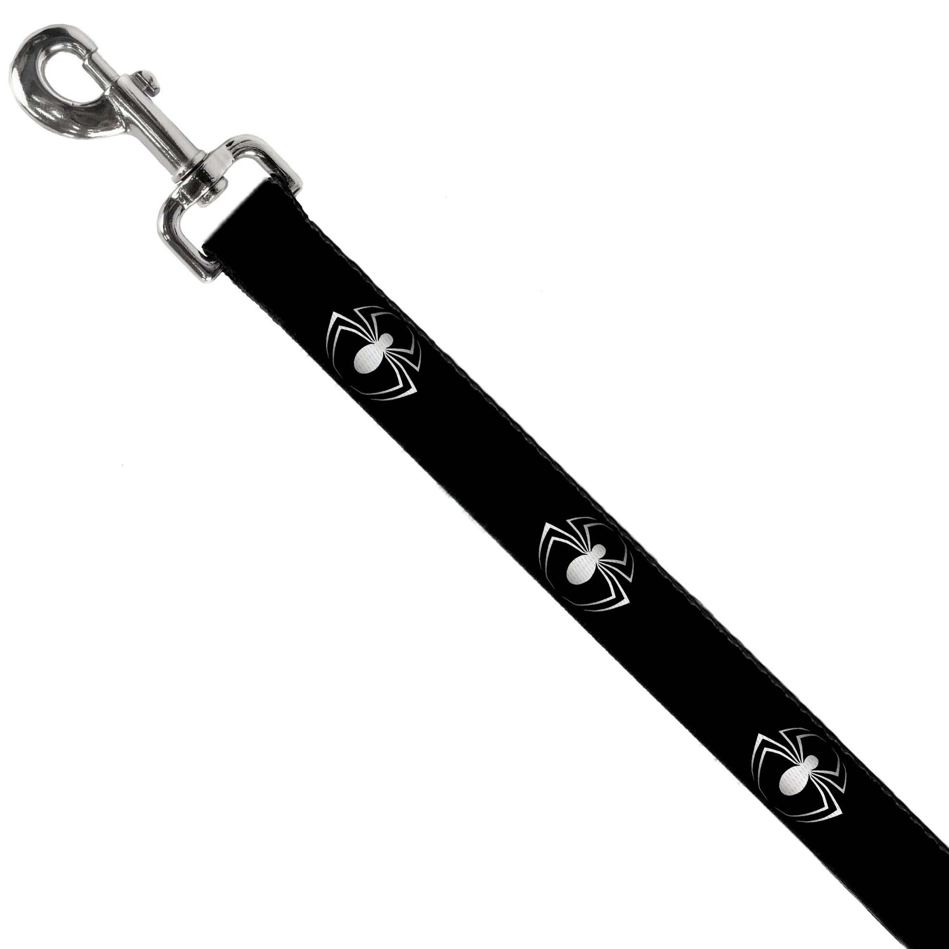 Dog Leash - Spider Logo3 Black/White Dog Leashes Marvel Comics