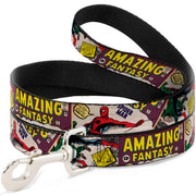 Dog Leash - Spider-Man AMAZING FANTASY Cover Pose Dog Leashes Marvel Comics