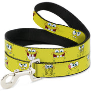 Dog Leash - SpongeBob Expressions Yellow Dog Leashes SpongeBob SquarePants