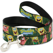Dog Leash - SpongeBob & Patrick Starfish Bamboo Frames/Logo Dog Leashes SpongeBob SquarePants