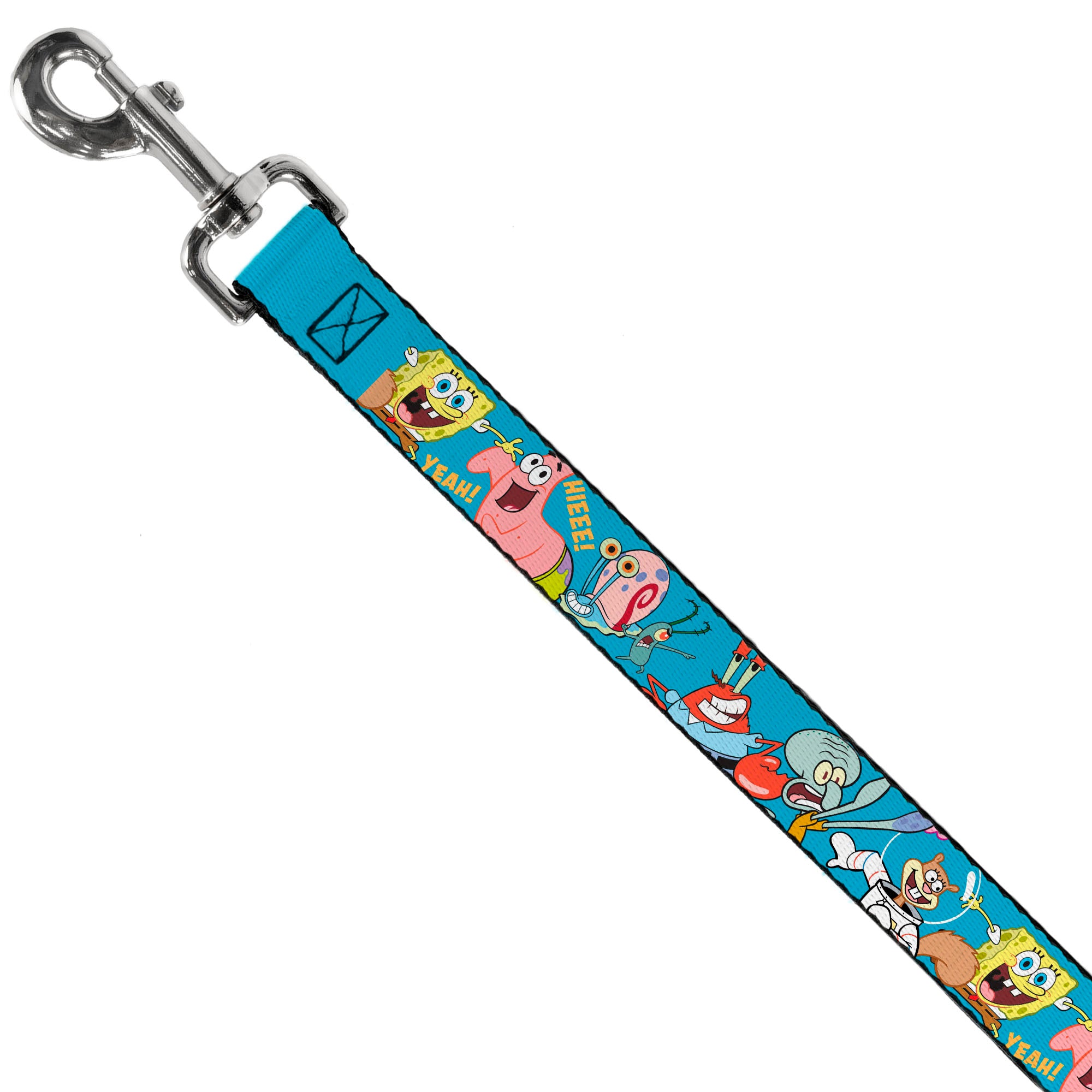 Dog Leash - SpongeBob SquarePants and Friends Poses Blue Dog Leashes SpongeBob SquarePants