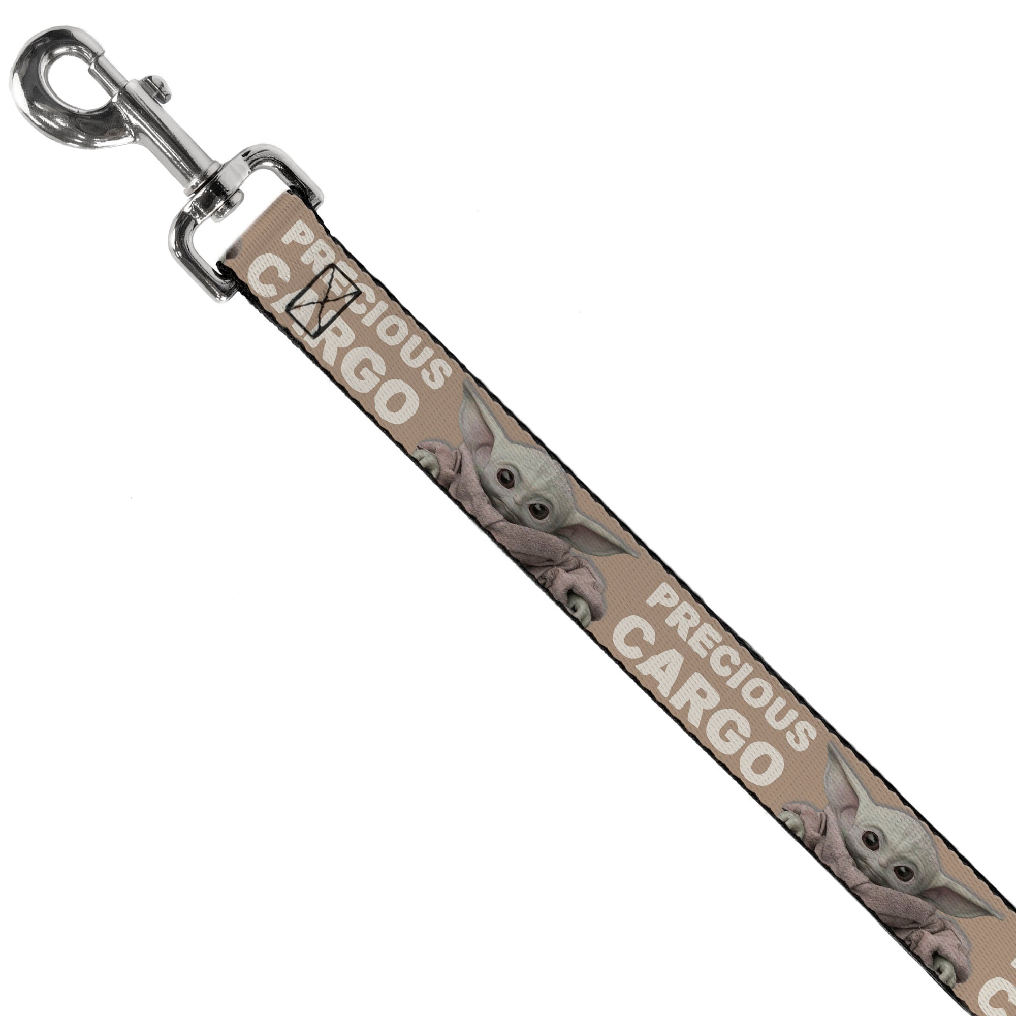 Dog Leash - Star Wars The Child Sitting Pose PRECIOUS CARGO Tan/White Dog Leashes Star Wars