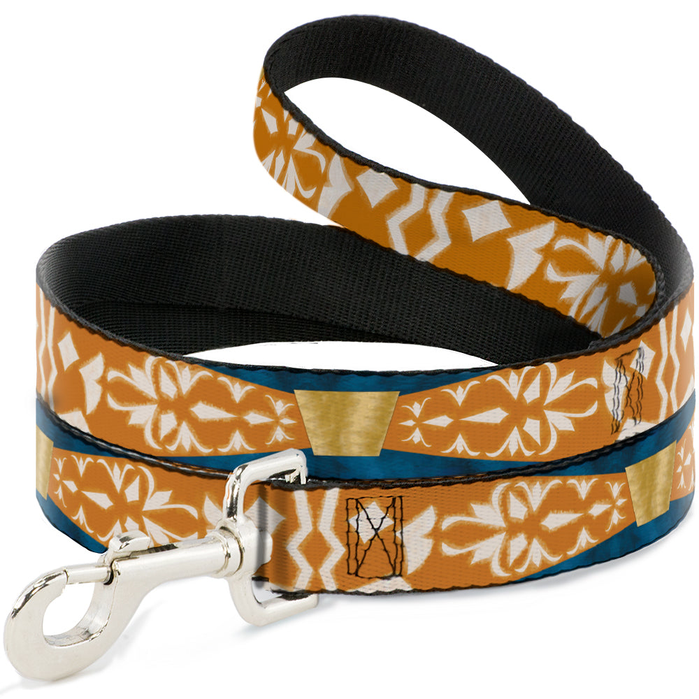 Dog Leash - Star Wars Clone Wars Ahsoka Tano Bounding Elements Blues/Orange Dog Leashes Star Wars