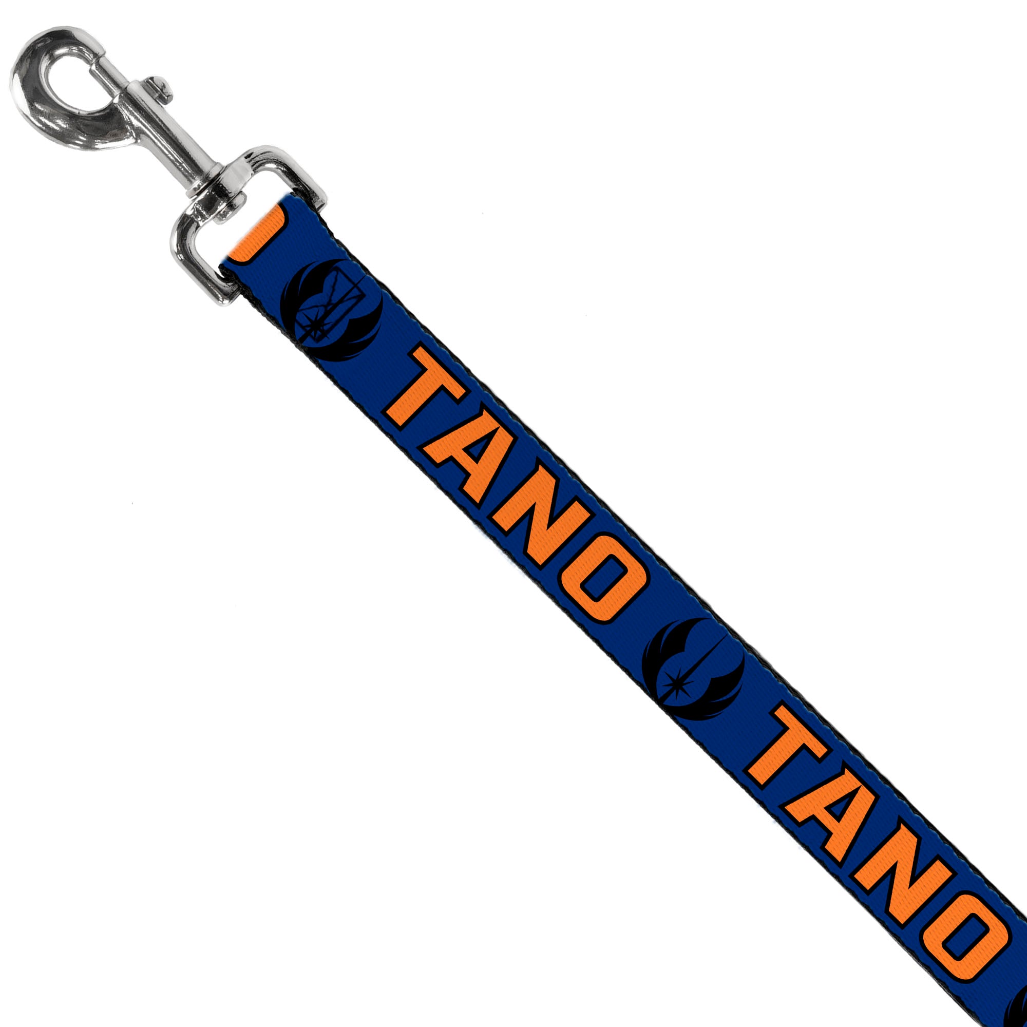 Dog Leash - Star Wars Jedi Order Insignia/TANO Text Blues/Orange Dog Leashes Star Wars