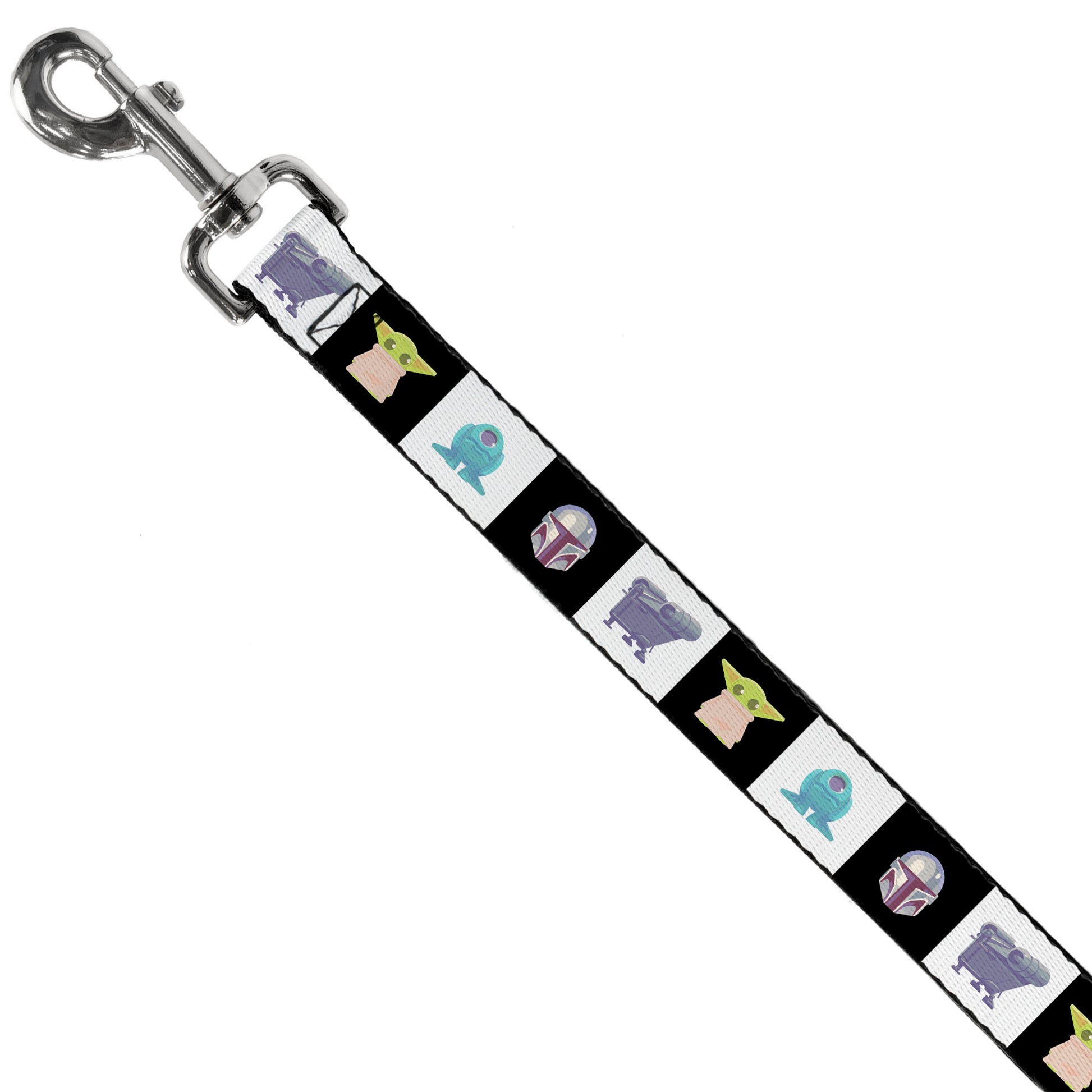 Dog Leash - Star Wars Mandalorian 4-Character Pose Blocks Dog Leashes Star Wars